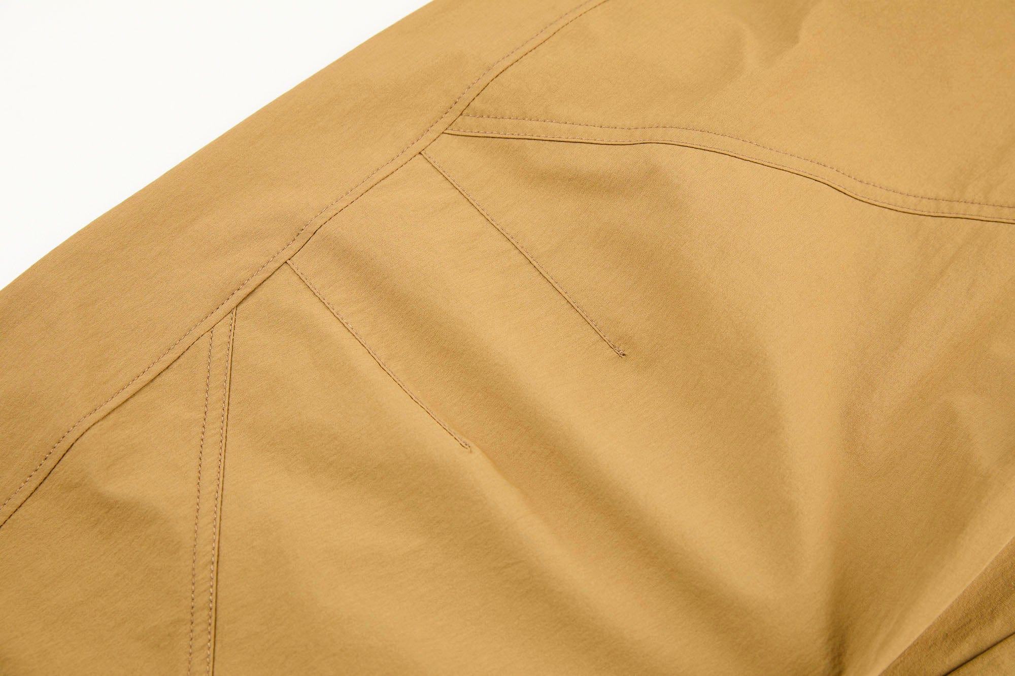 ORGANIC EMOTION Retro Spliced Curved Pants