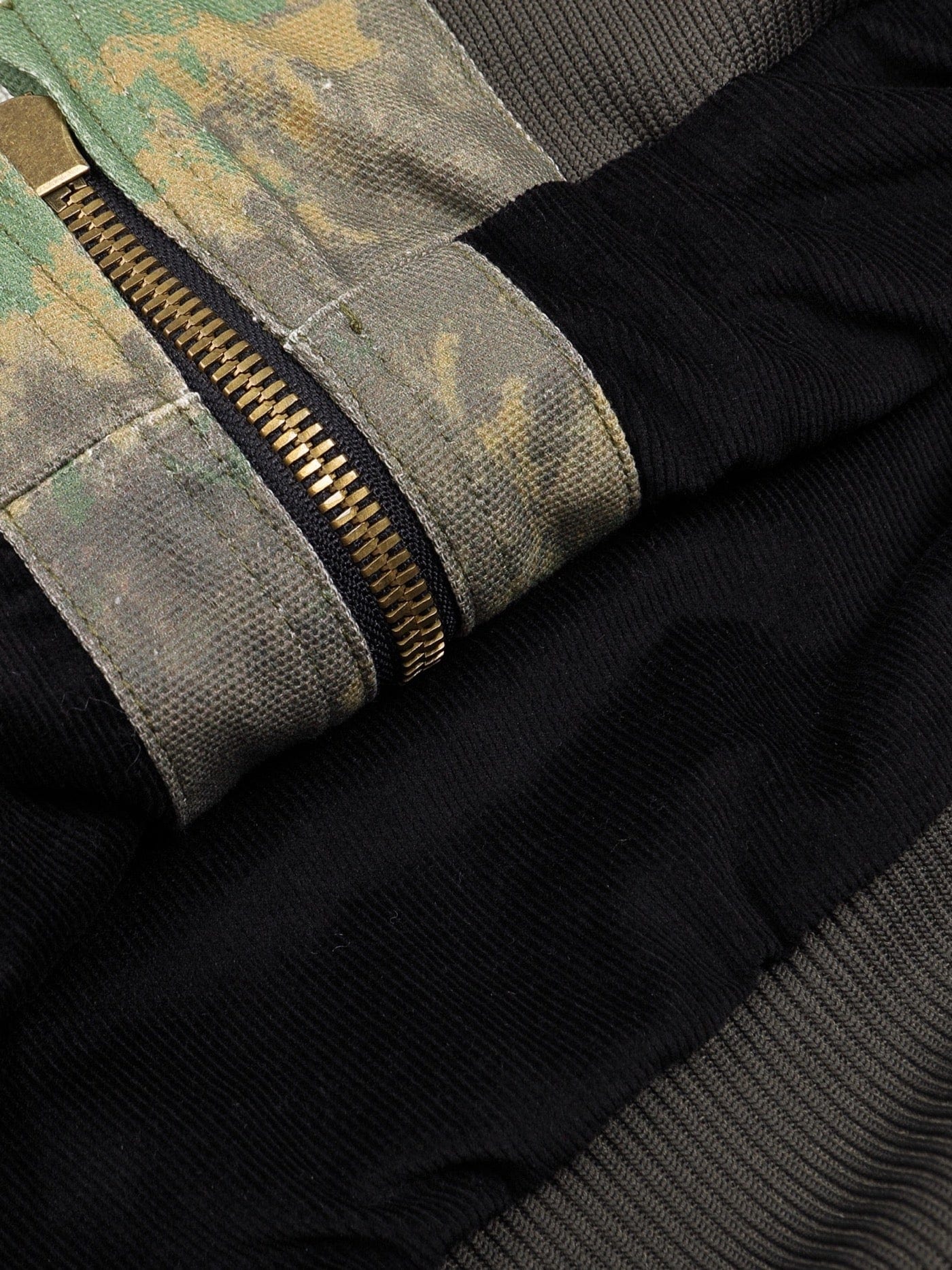 DND4DES Camouflage Graffiti Zip-Up Jacket, premium urban and streetwear designers apparel on PROJECTISR.com, DND4DES