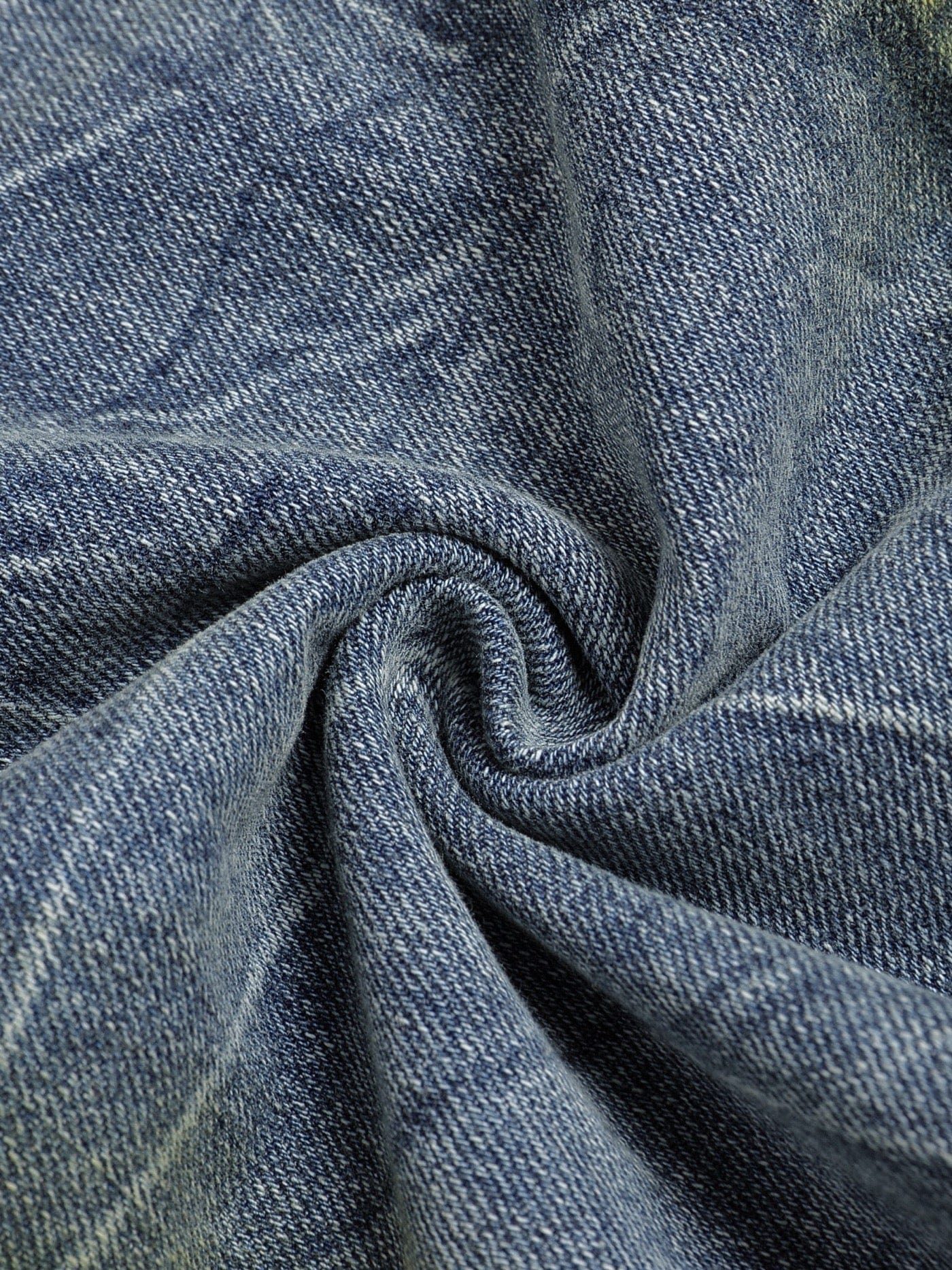 DND4DES Ripple Spliced Washed Jeans, premium urban and streetwear designers apparel on PROJECTISR.com, DND4DES