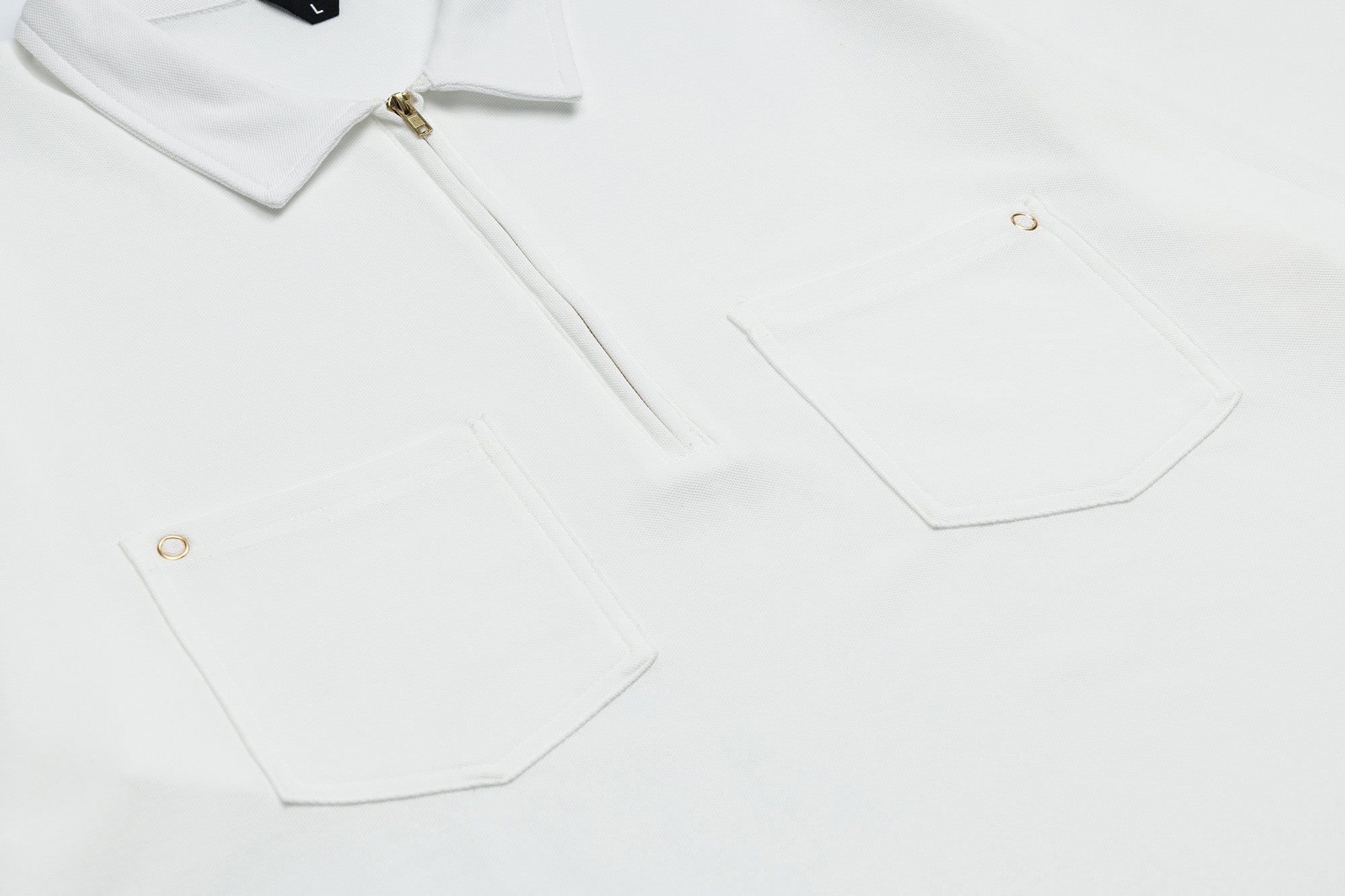 OVDY Essential Half-Zip Polo Pocket T-Shirt, premium urban and streetwear designers apparel on PROJECTISR.com, OVDY