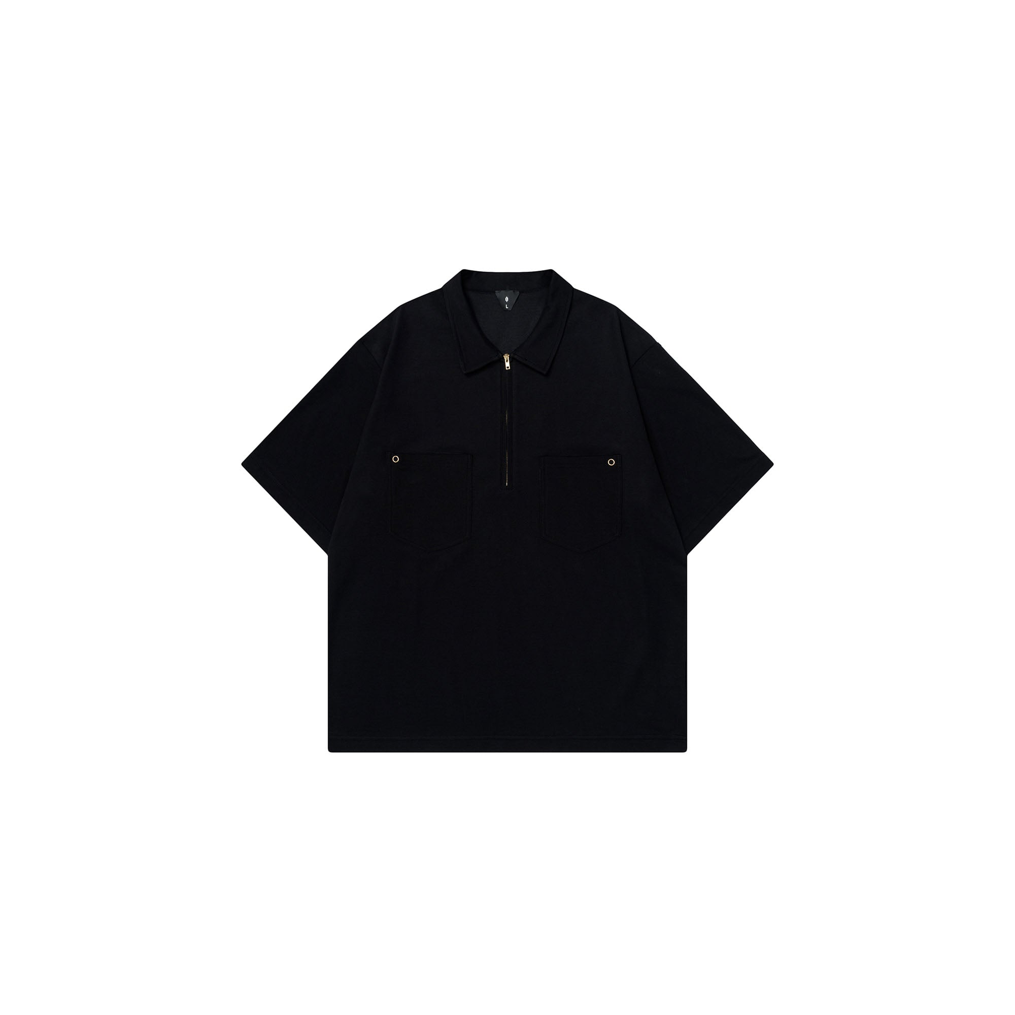 OVDY Essential Half-Zip Polo Pocket T-Shirt