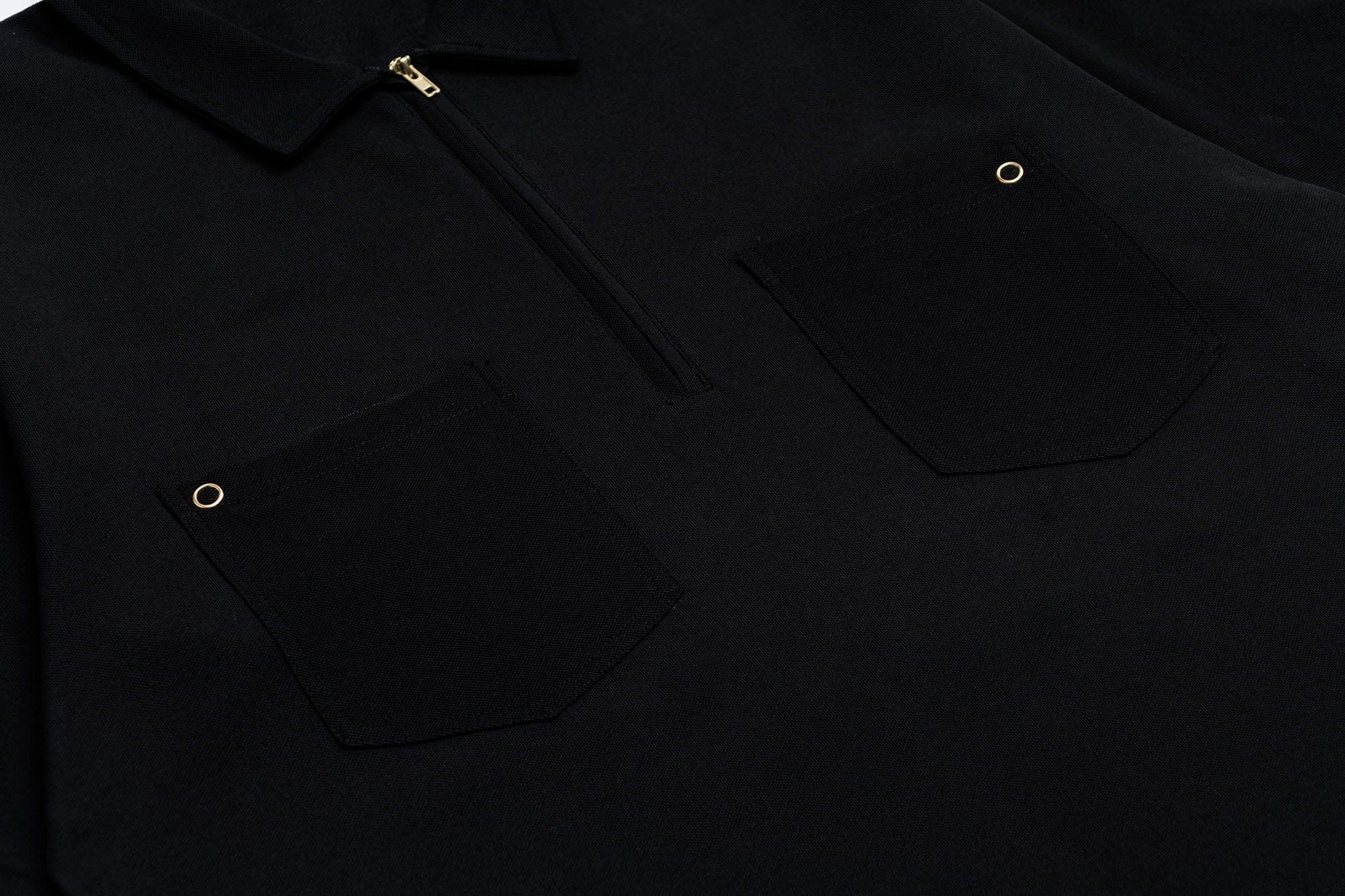 OVDY Essential Half-Zip Polo Pocket T-Shirt, premium urban and streetwear designers apparel on PROJECTISR.com, OVDY