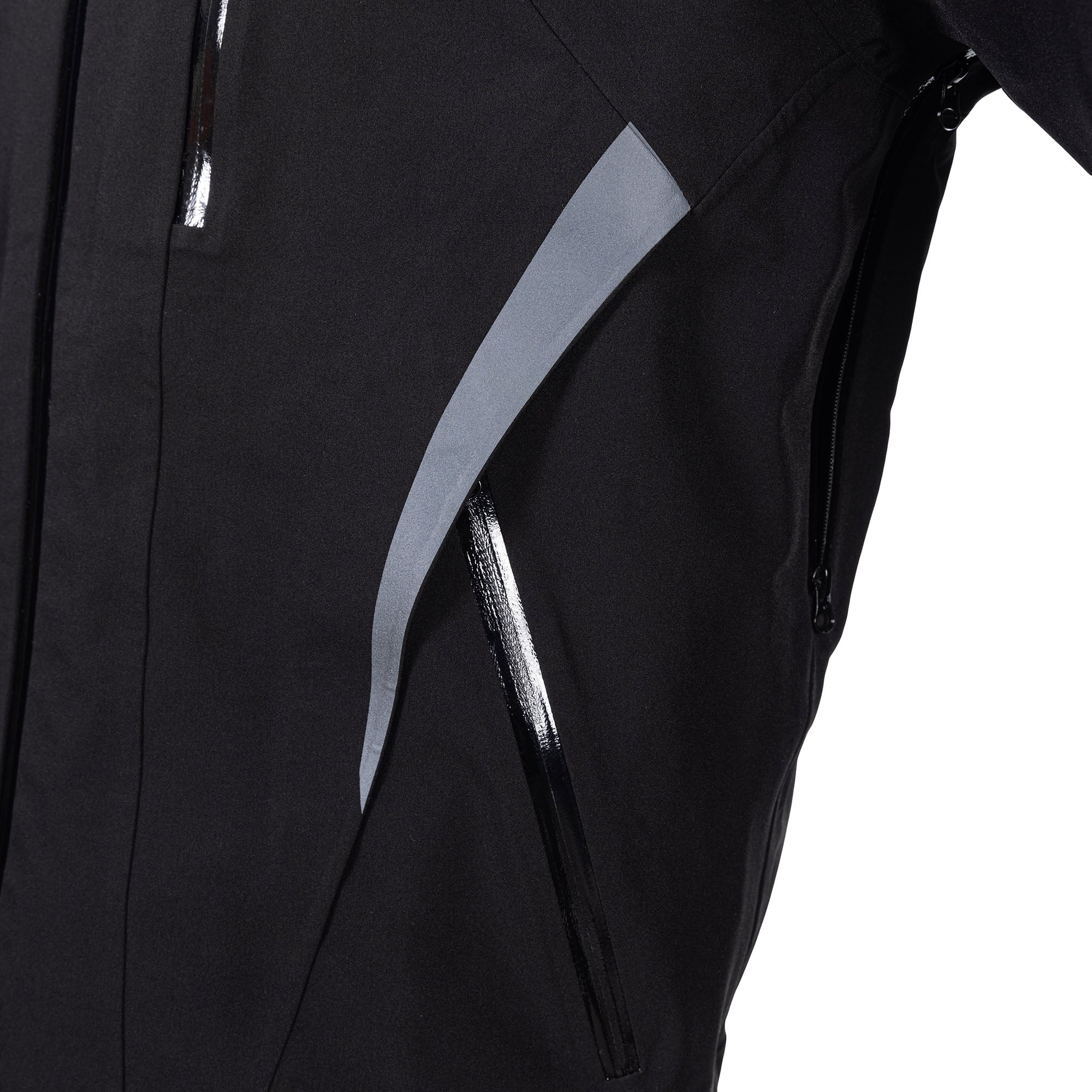 CATSSTAC Reflective Panels Tech Windbreaker Hooded Jacket, premium urban and streetwear designers apparel on PROJECTISR.com, CATSSTAC