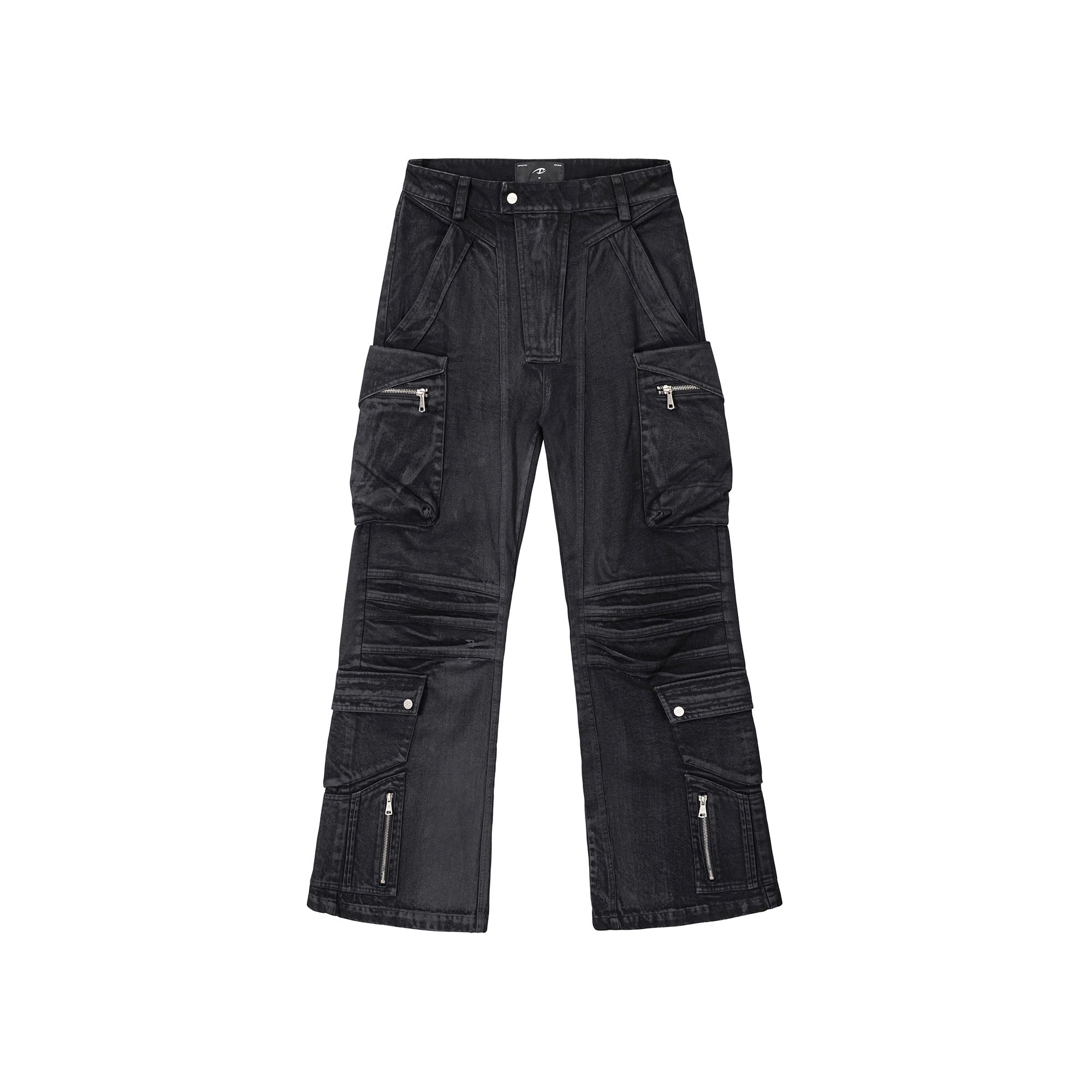 CATSSTAC Waxed Multi-Pockets Utility Cargo Pants