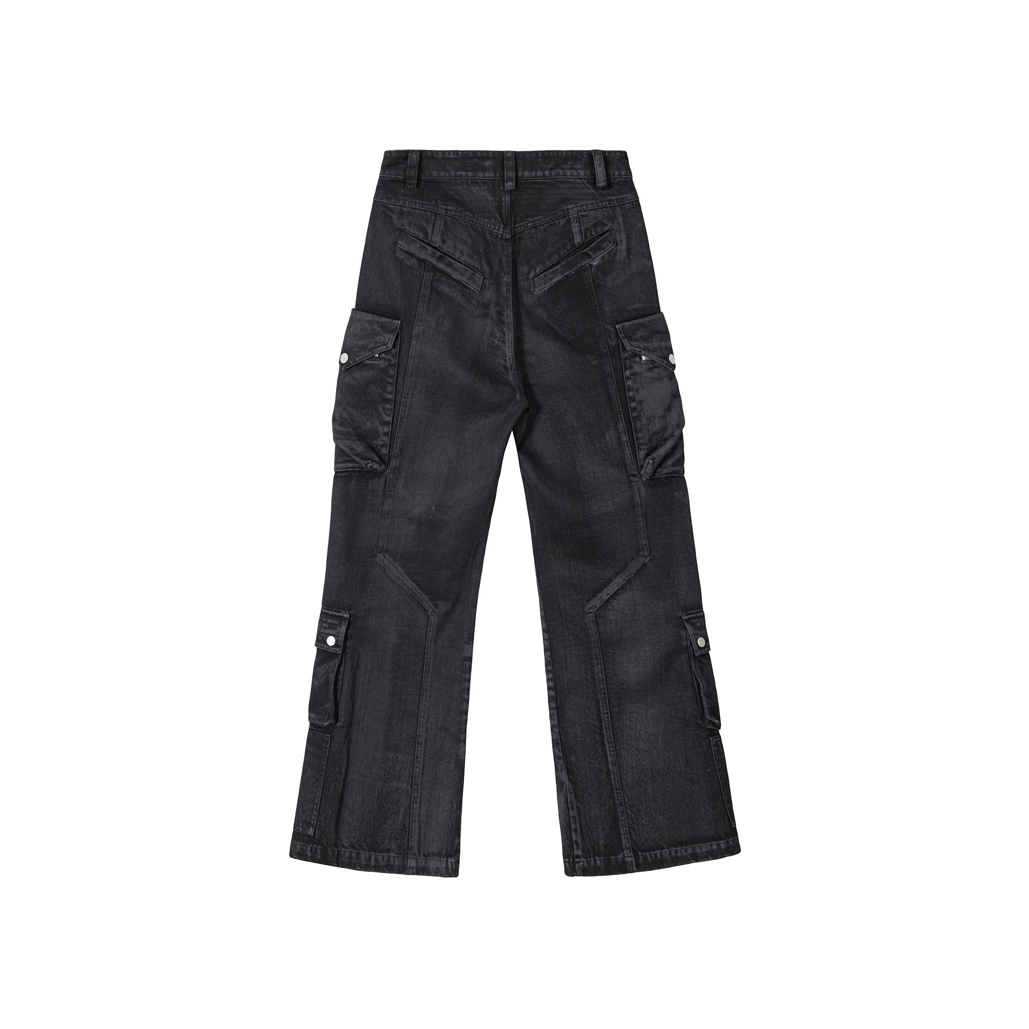 CATSSTAC Waxed Multi-Pockets Utility Cargo Pants