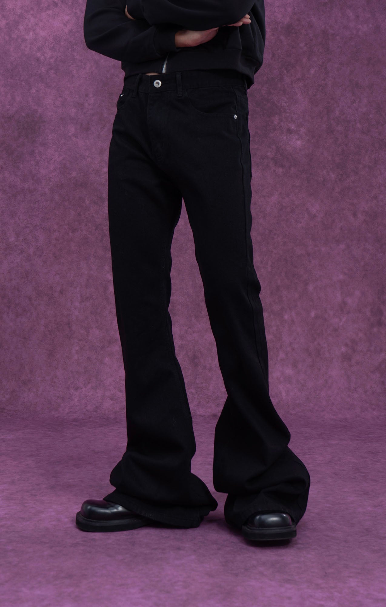 CLP Essential Slim Flared Jeans, premium urban and streetwear designers apparel on PROJECTISR.com, CLP
