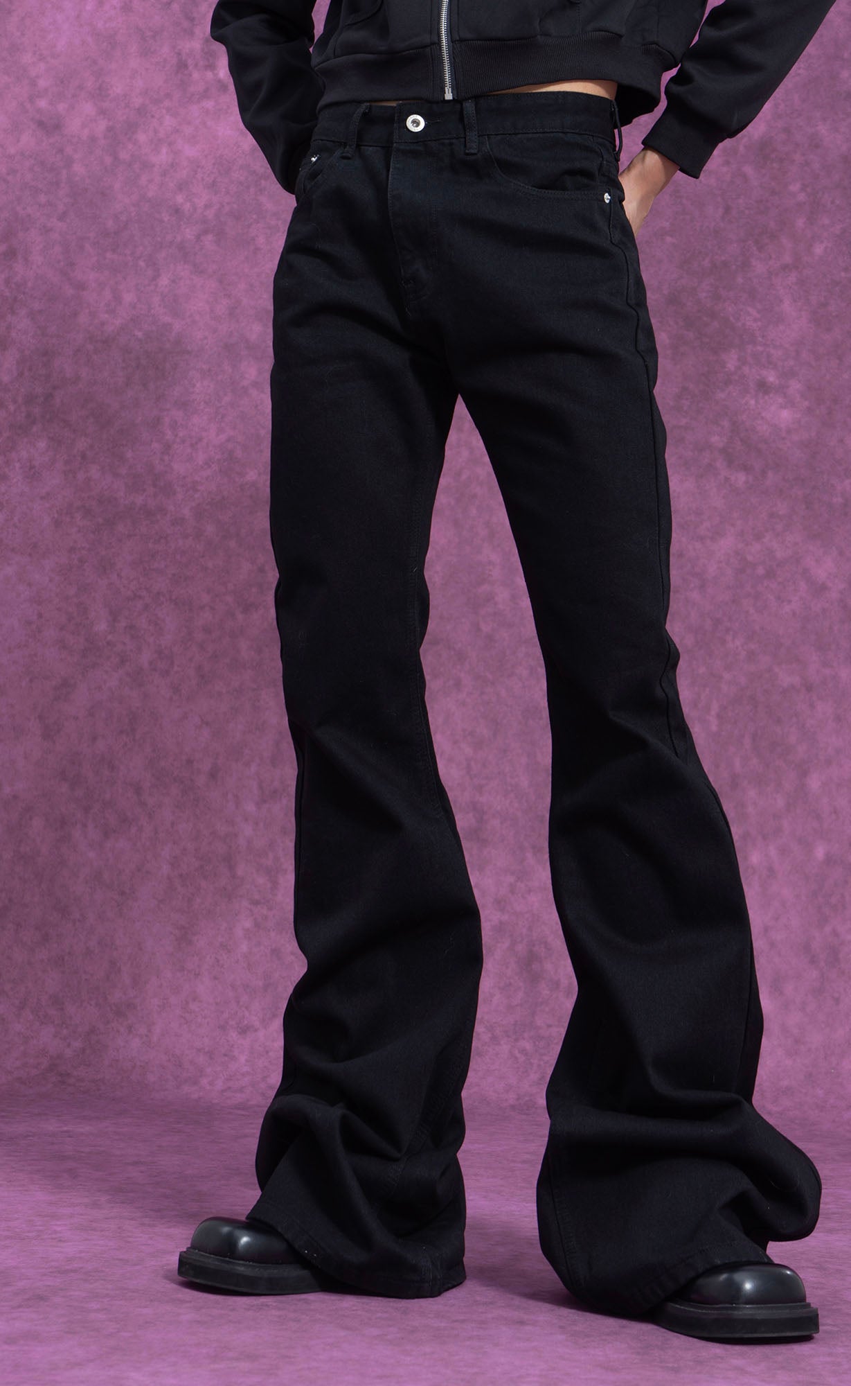 CLP Essential Slim Flared Jeans, premium urban and streetwear designers apparel on PROJECTISR.com, CLP