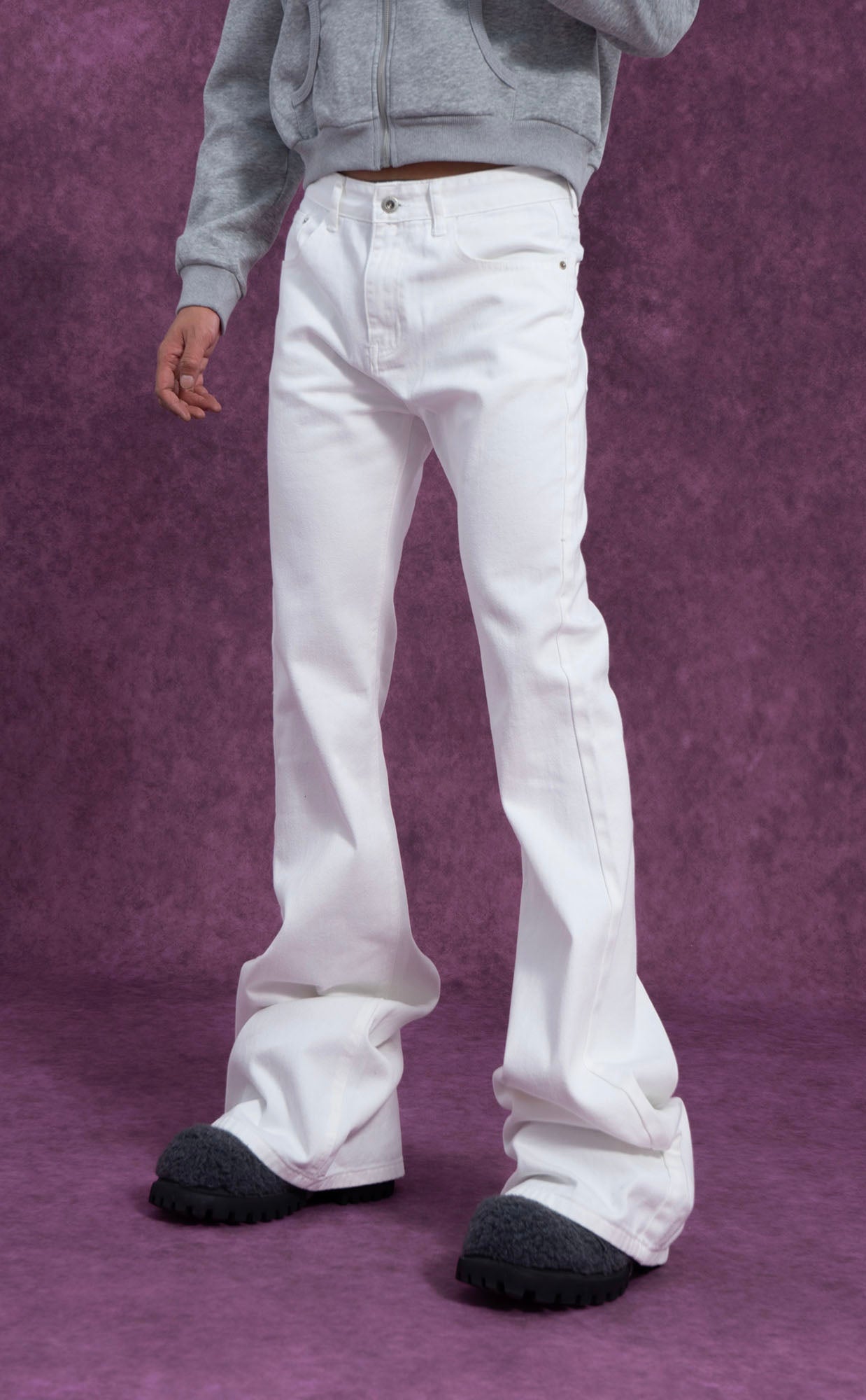 CLP Essential Slim Flared Jeans, premium urban and streetwear designers apparel on PROJECTISR.com, CLP