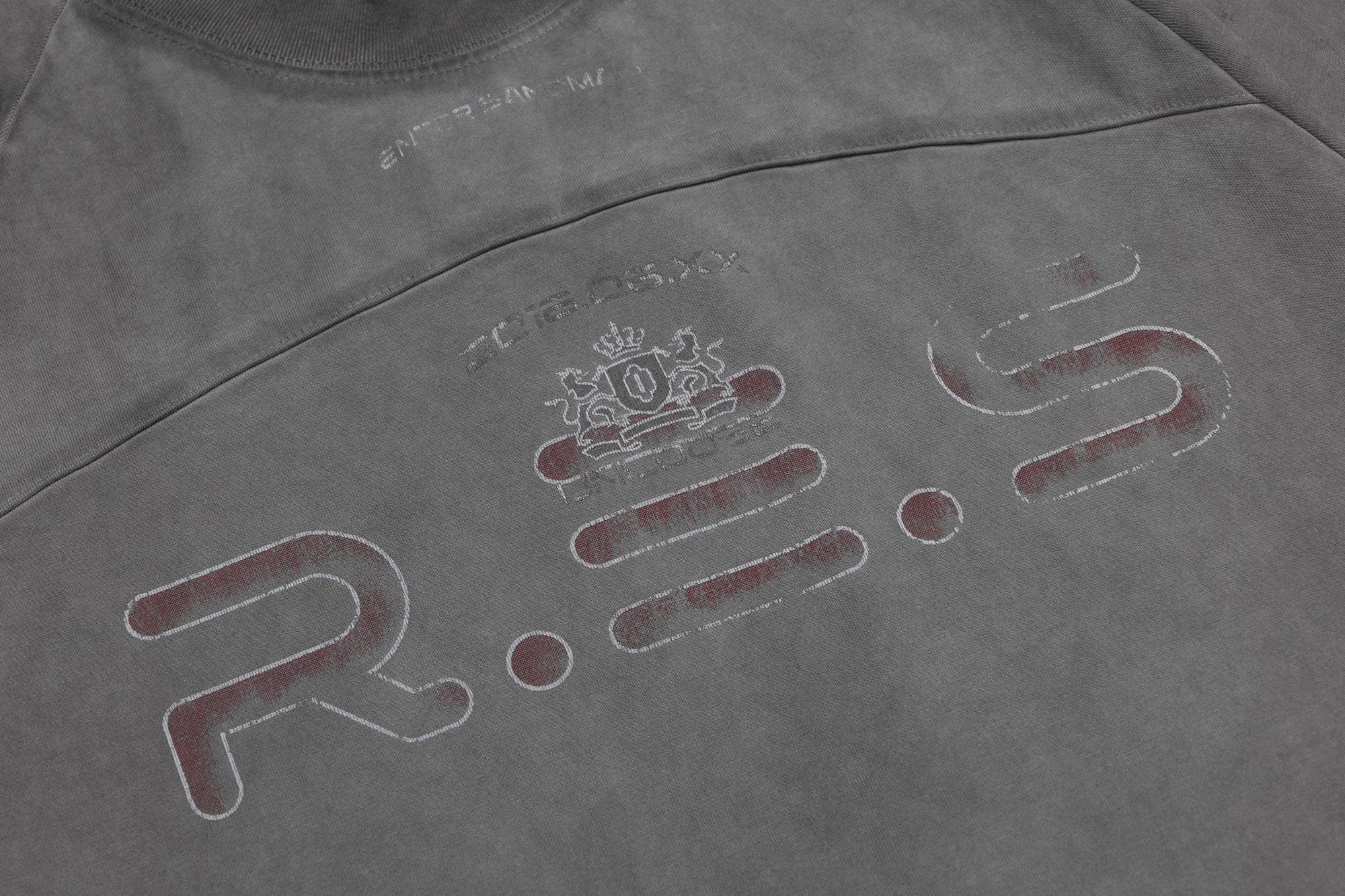 OVDY Graphic Faded Raglan Sorona T-Shirt, premium urban and streetwear designers apparel on PROJECTISR.com, OVDY