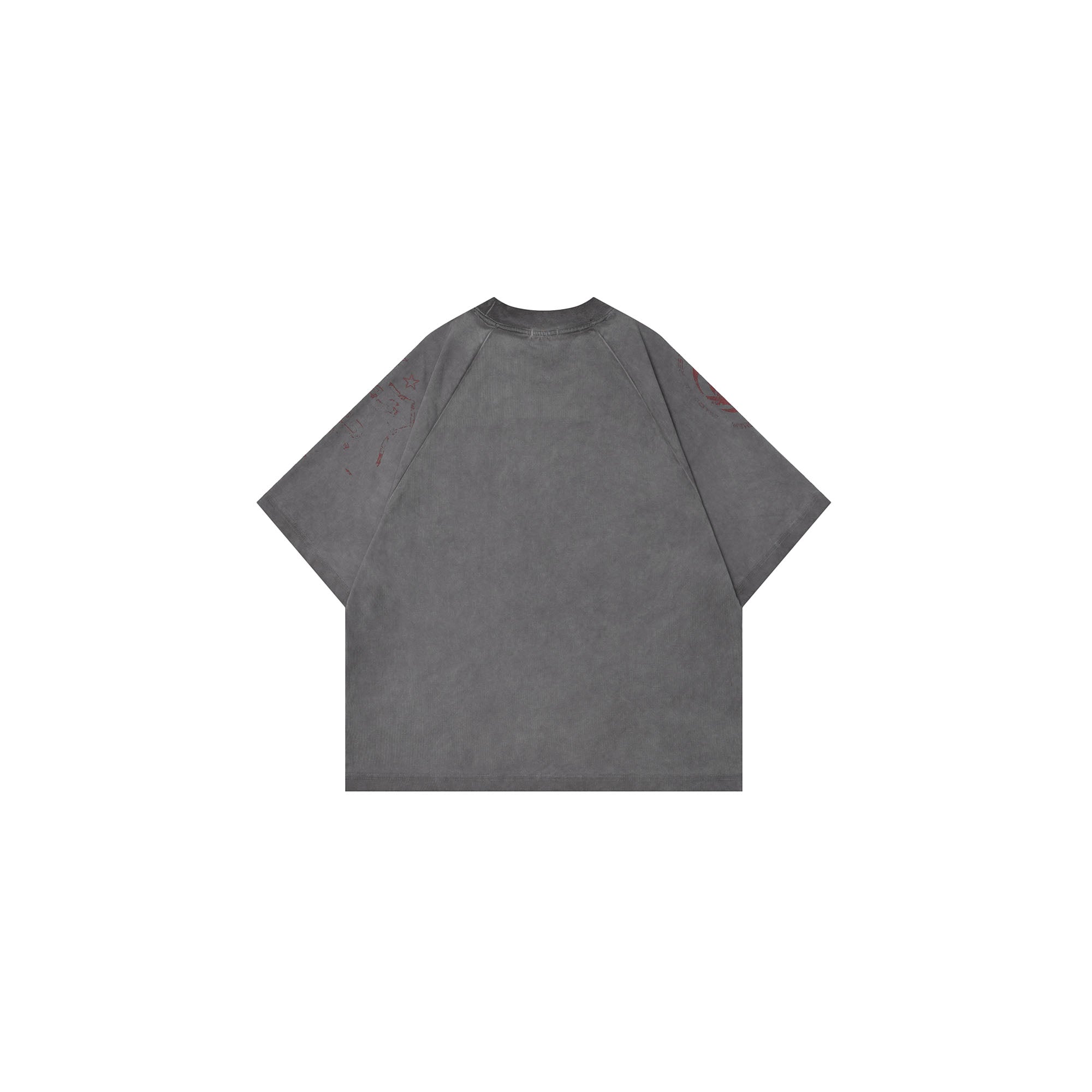 OVDY Graphic Faded Raglan Sorona T-Shirt, premium urban and streetwear designers apparel on PROJECTISR.com, OVDY