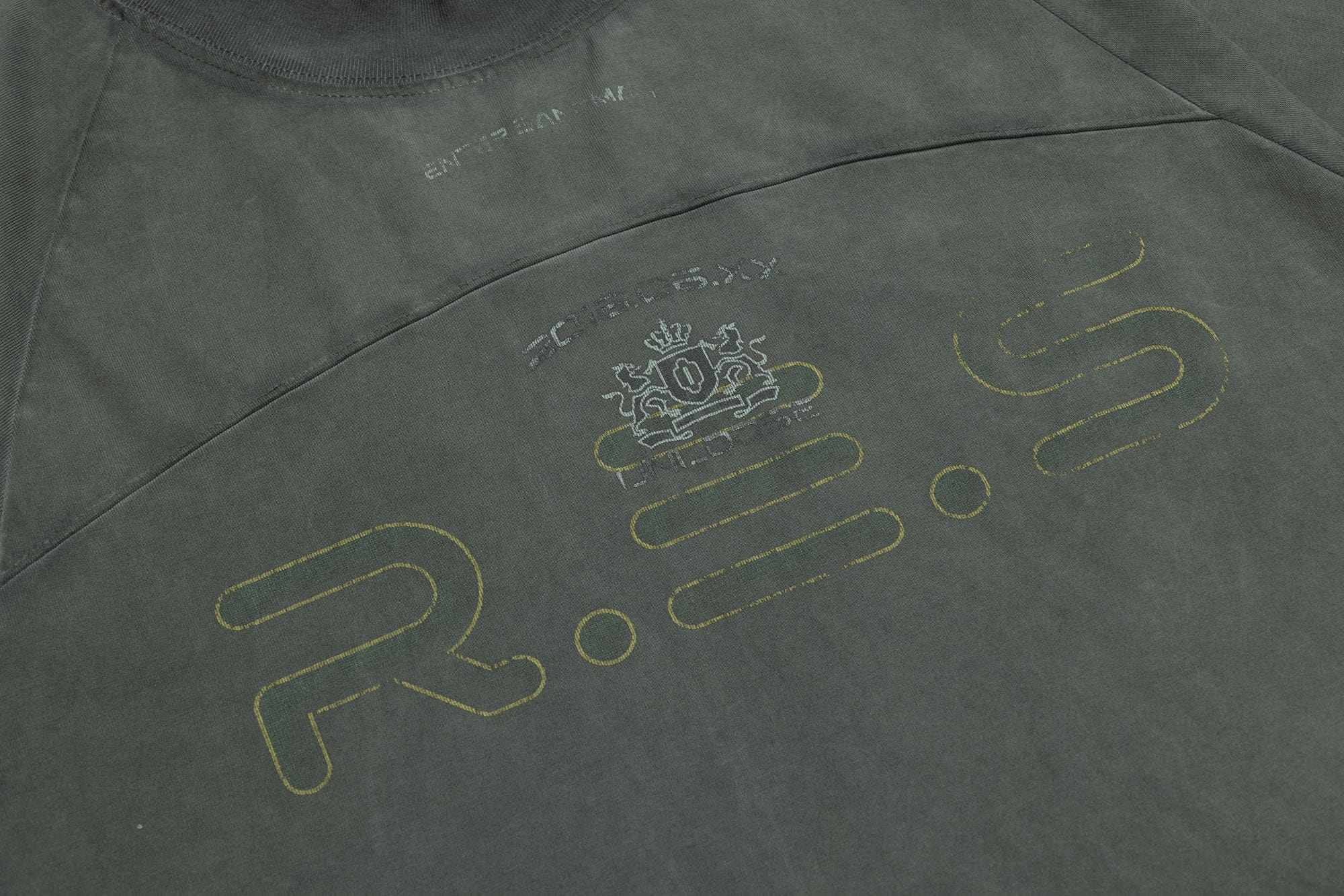 OVDY Graphic Faded Raglan Sorona T-Shirt, premium urban and streetwear designers apparel on PROJECTISR.com, OVDY