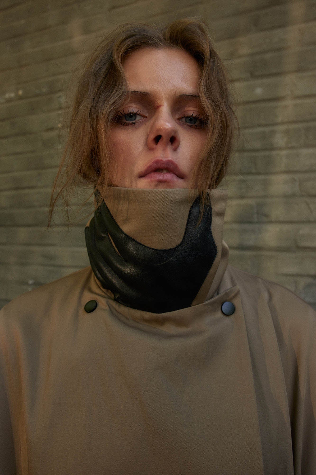 KADAKADA Choking Glove Trench Coat, premium urban and streetwear designers apparel on PROJECTISR.com, KADAKADA