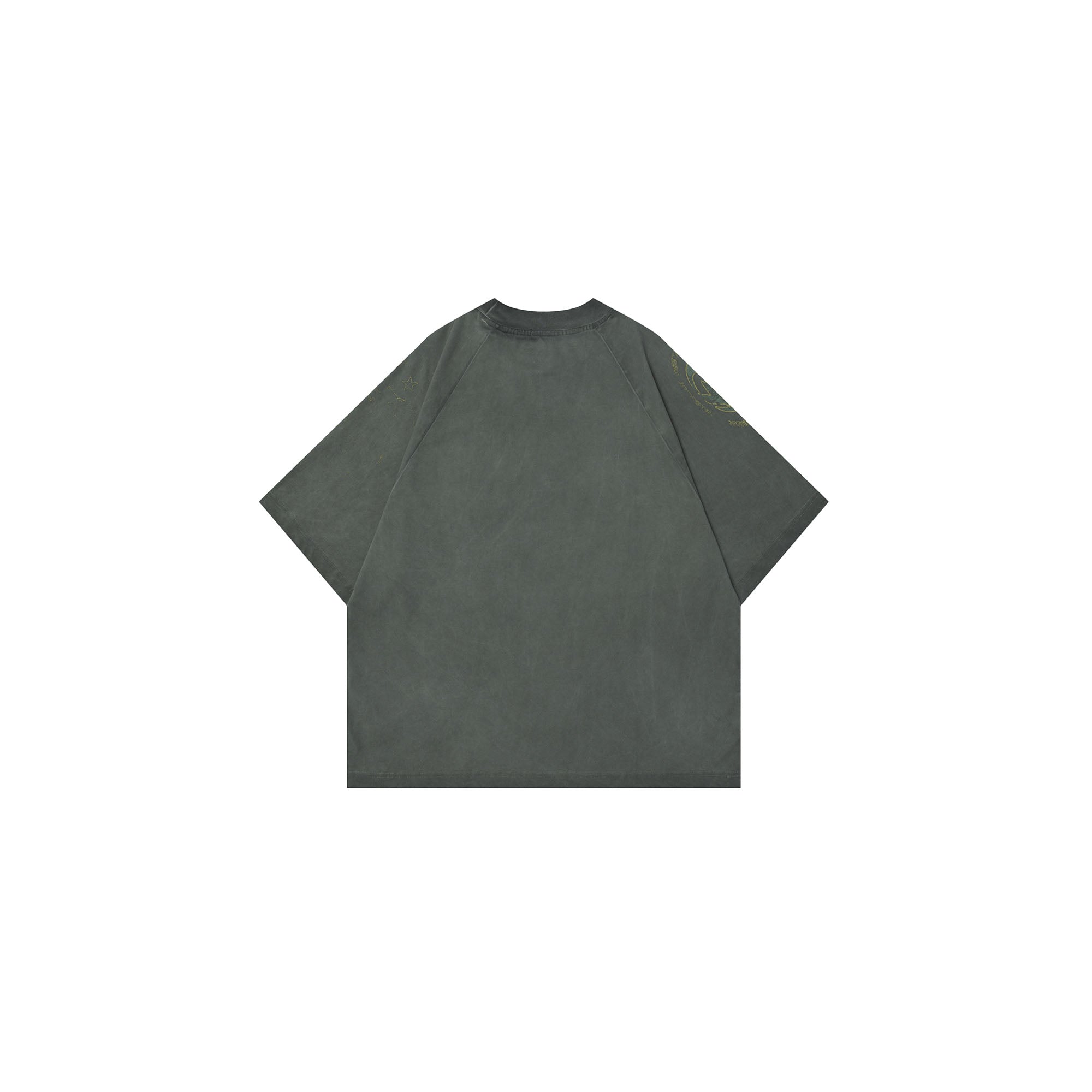 OVDY Graphic Faded Raglan Sorona T-Shirt, premium urban and streetwear designers apparel on PROJECTISR.com, OVDY