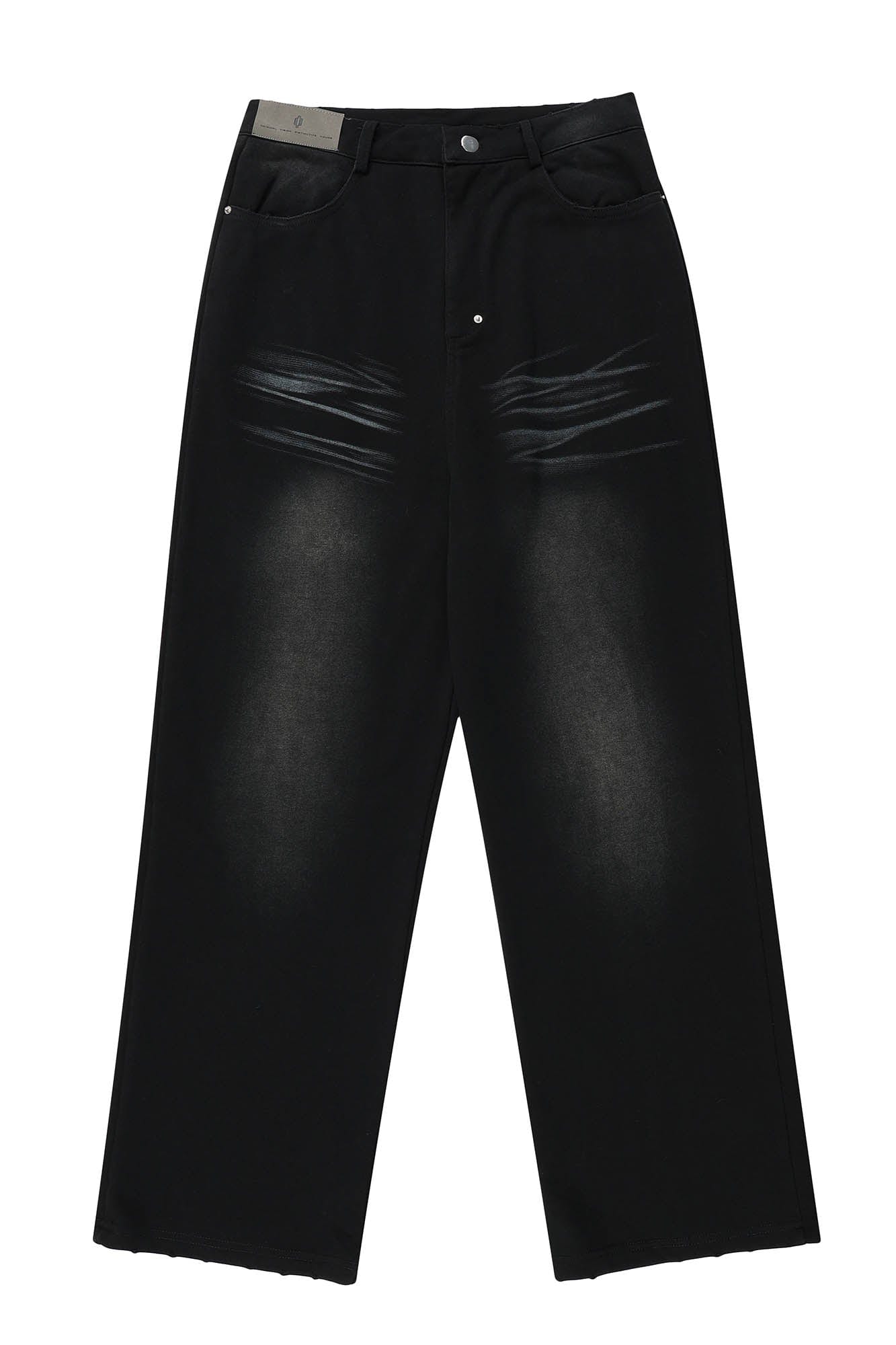 OVDY Distressed Scratched Jeans, premium urban and streetwear designers apparel on PROJECTISR.com, OVDY