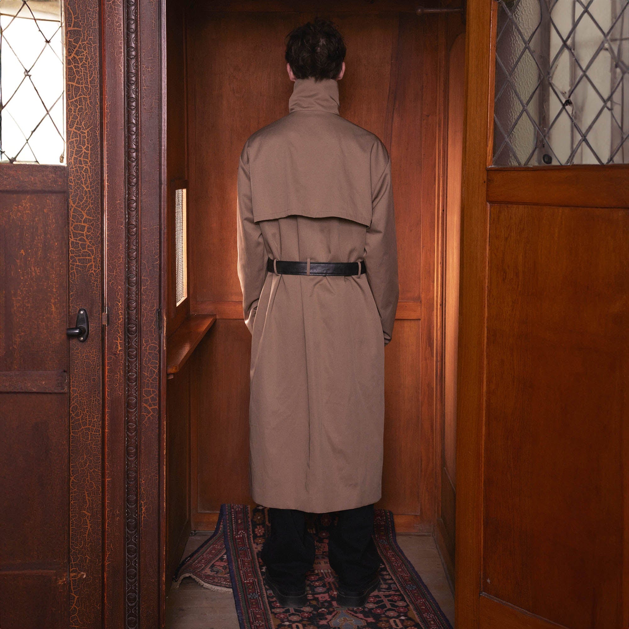 KADAKADA Choking Glove Trench Coat, premium urban and streetwear designers apparel on PROJECTISR.com, KADAKADA