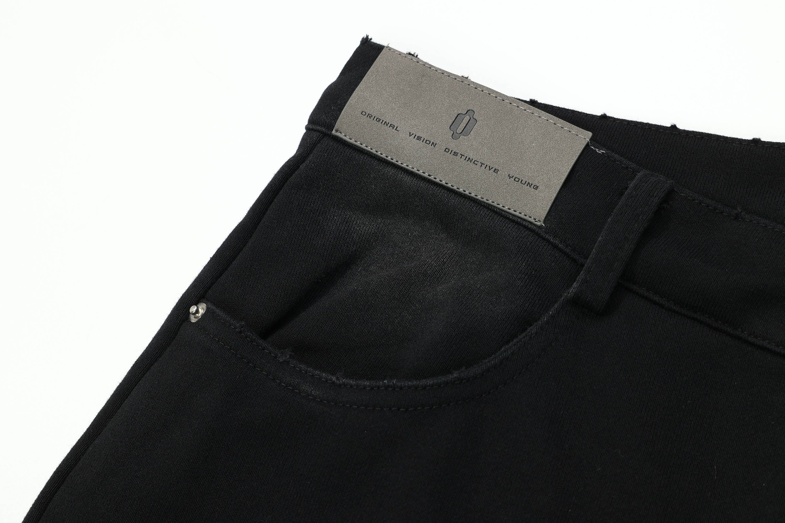 OVDY Distressed Scratched Jeans, premium urban and streetwear designers apparel on PROJECTISR.com, OVDY