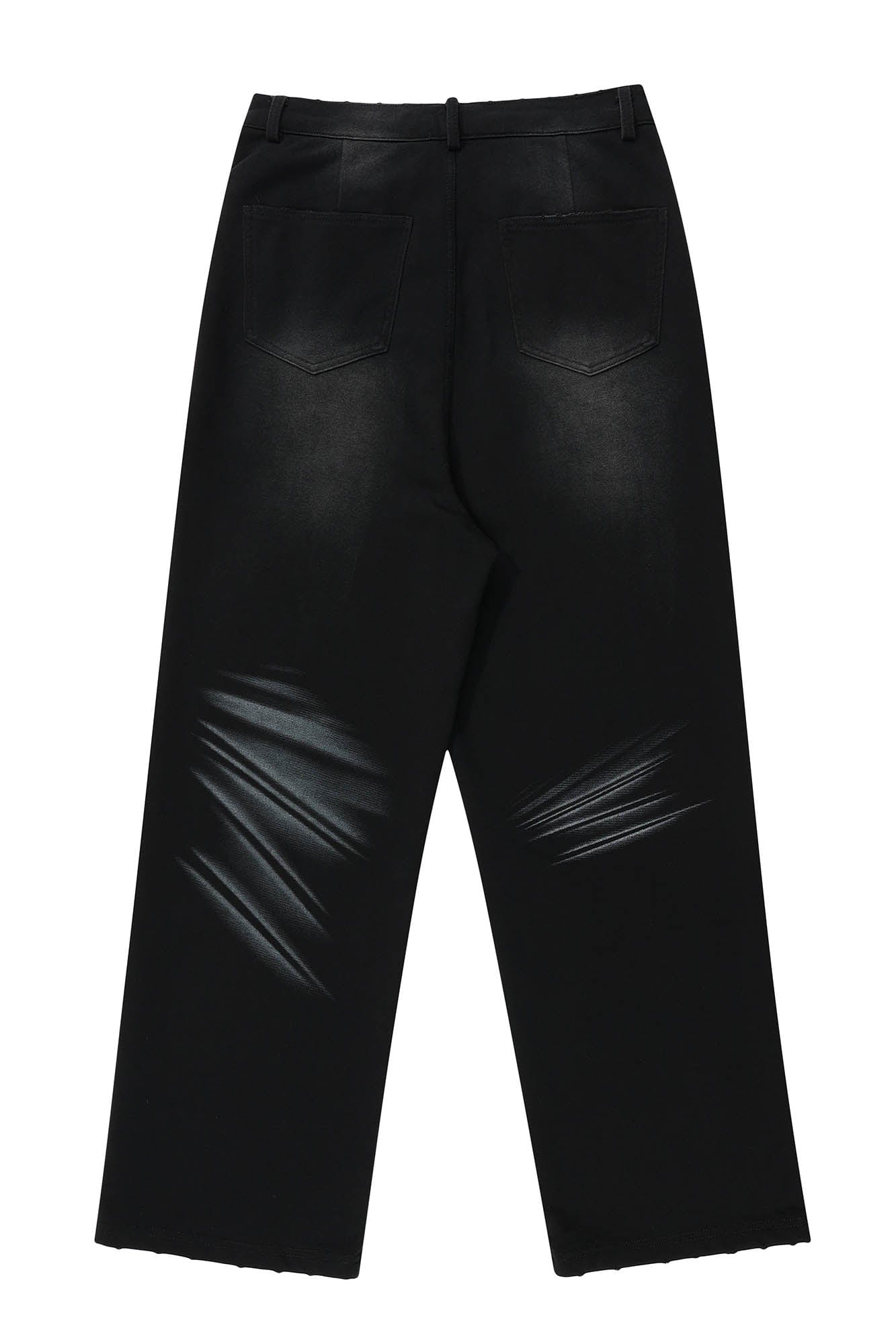 OVDY Distressed Scratched Jeans, premium urban and streetwear designers apparel on PROJECTISR.com, OVDY