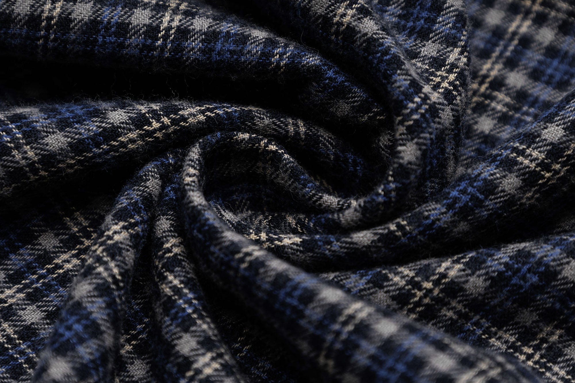 OVDY Raw-Edge Patchwork Graphic Plaid Half Shirt, premium urban and streetwear designers apparel on PROJECTISR.com, OVDY