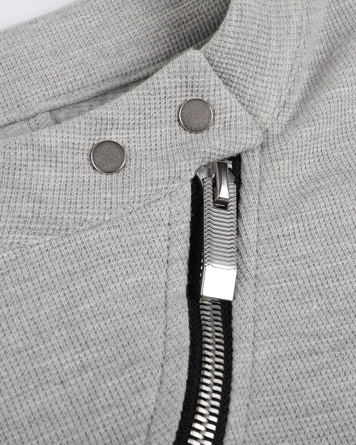 WHISTLEHUNTER Asymmetrical Zipper Rivet Mock Neck Long Sleeve T-Shirt, premium urban and streetwear designers apparel on PROJECTISR.com, WHISTLEHUNTER
