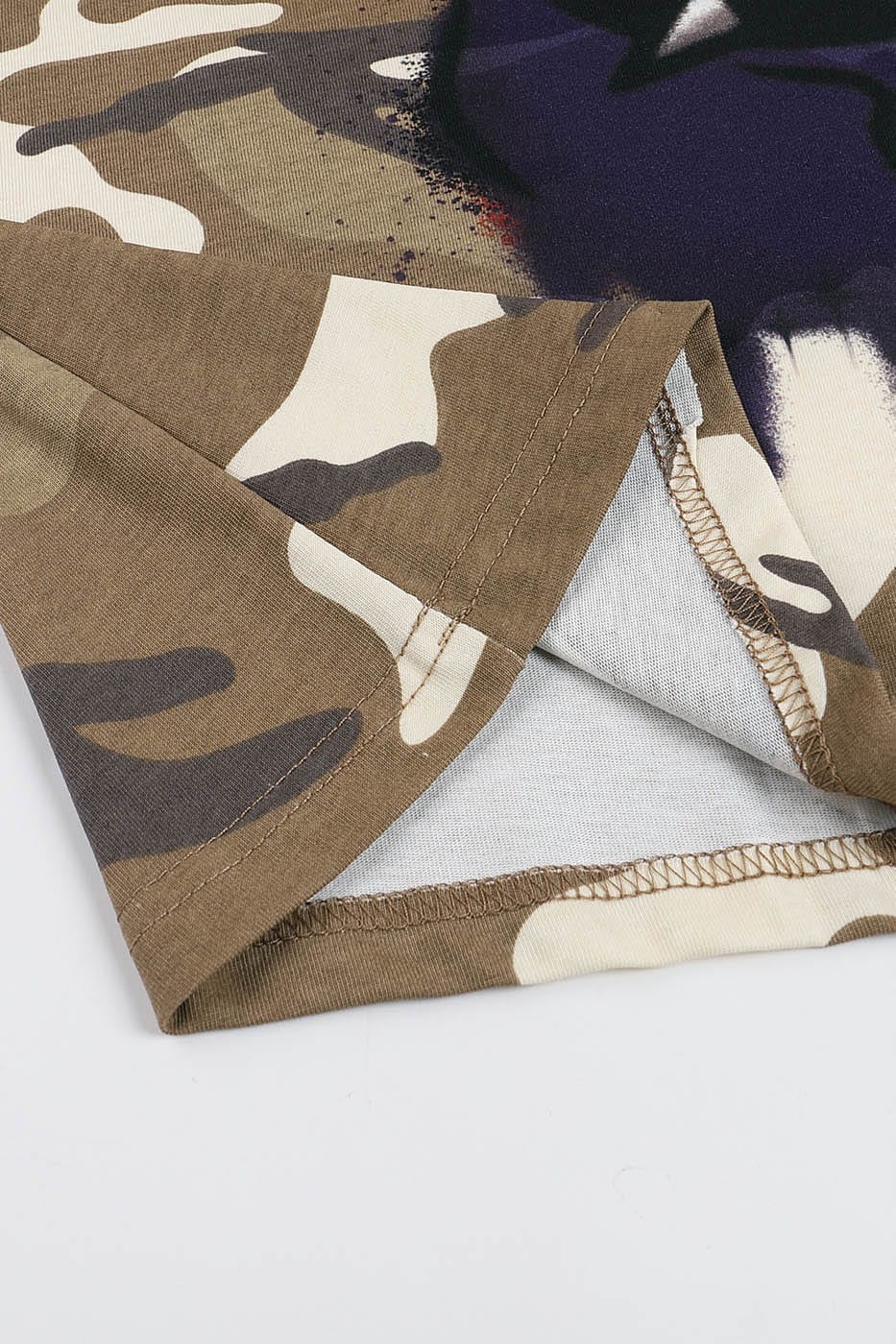 DND4DES Felix Camo Graffiti T-Shirt, premium urban and streetwear designers apparel on PROJECTISR.com, DND4DES