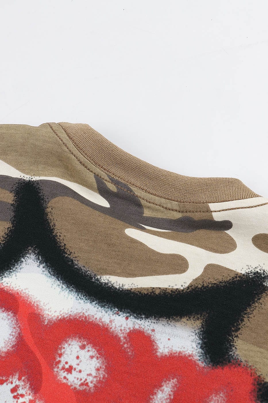 DND4DES Felix Camo Graffiti T-Shirt, premium urban and streetwear designers apparel on PROJECTISR.com, DND4DES