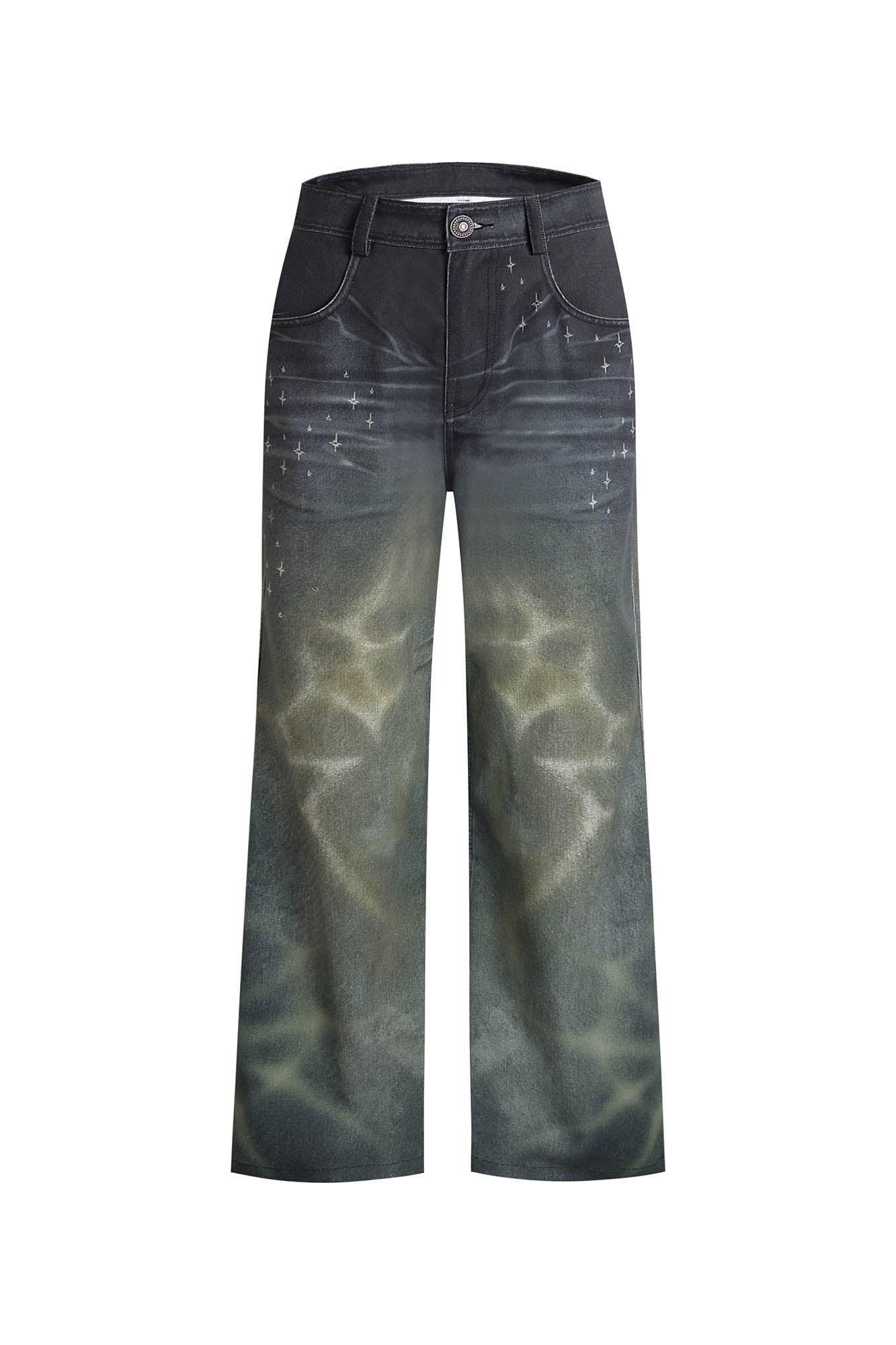 DND4DES Stardust Acid-Washed Jeans, premium urban and streetwear designers apparel on PROJECTISR.com, DND4DES