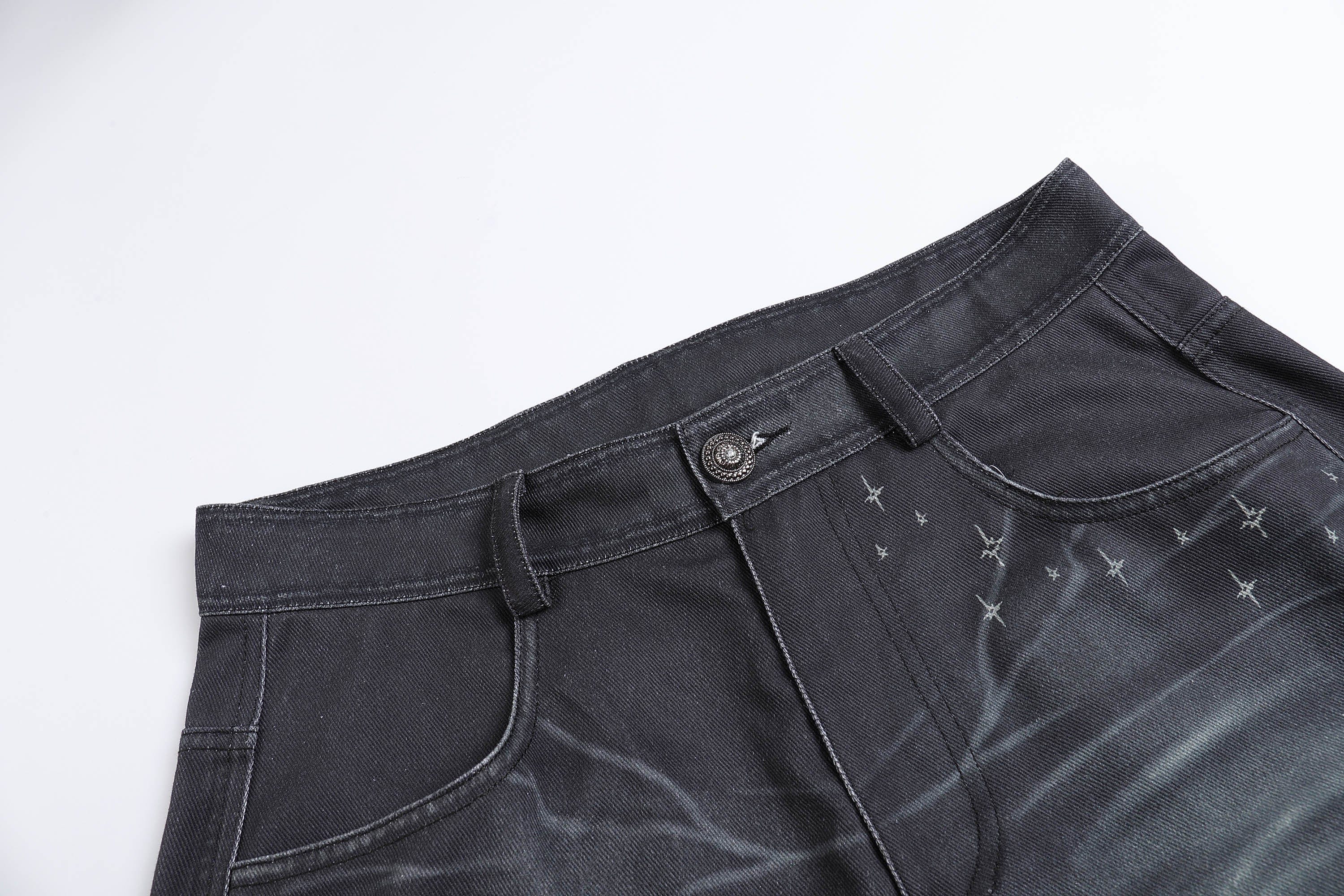 DND4DES Stardust Acid-Washed Jeans, premium urban and streetwear designers apparel on PROJECTISR.com, DND4DES