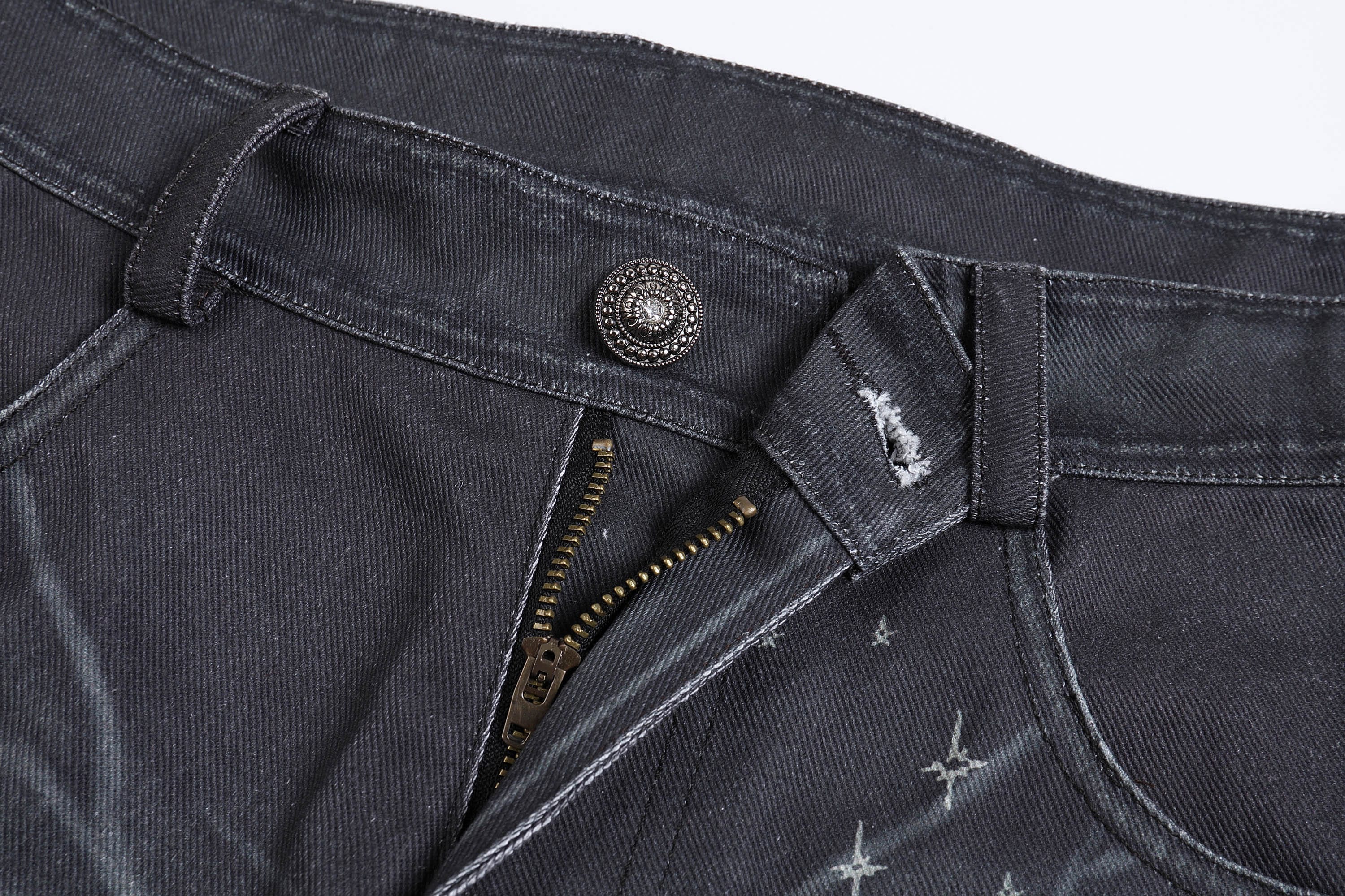 DND4DES Stardust Acid-Washed Jeans, premium urban and streetwear designers apparel on PROJECTISR.com, DND4DES