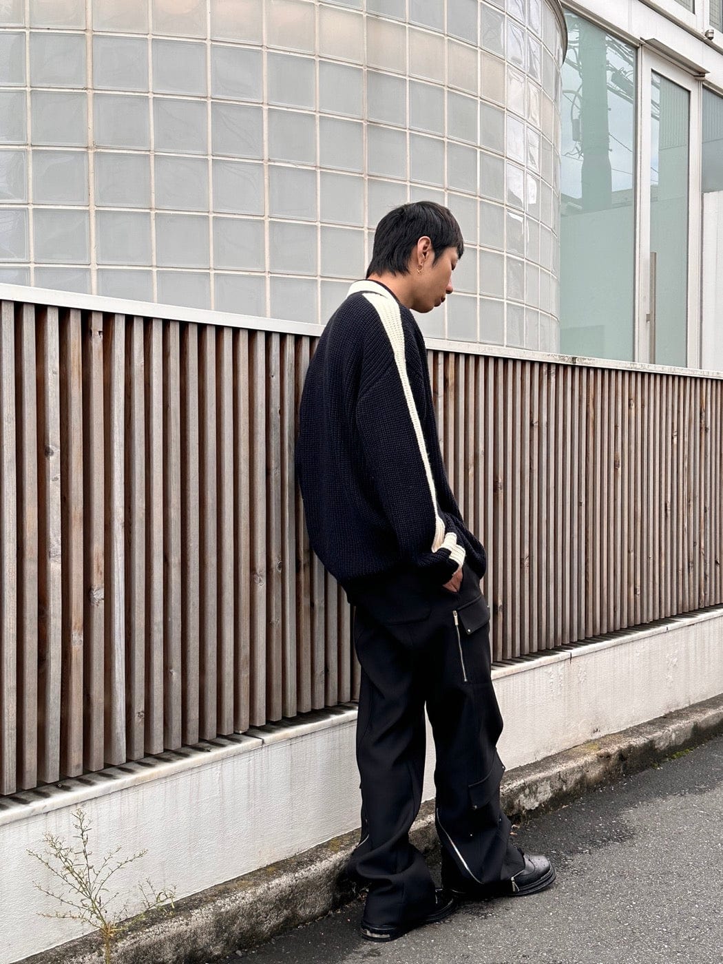 SOURPLUM Side Zippers Rivet Modern Cargo, premium urban and streetwear designers apparel on PROJECTISR.com, SOURPLUM