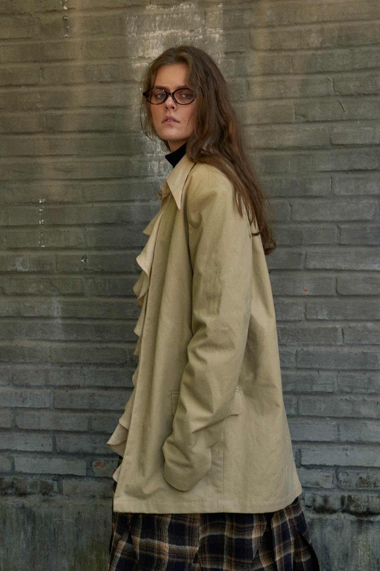 KADAKADA Regal Layered Ruffled Blazer, premium urban and streetwear designers apparel on PROJECTISR.com, KADAKADA