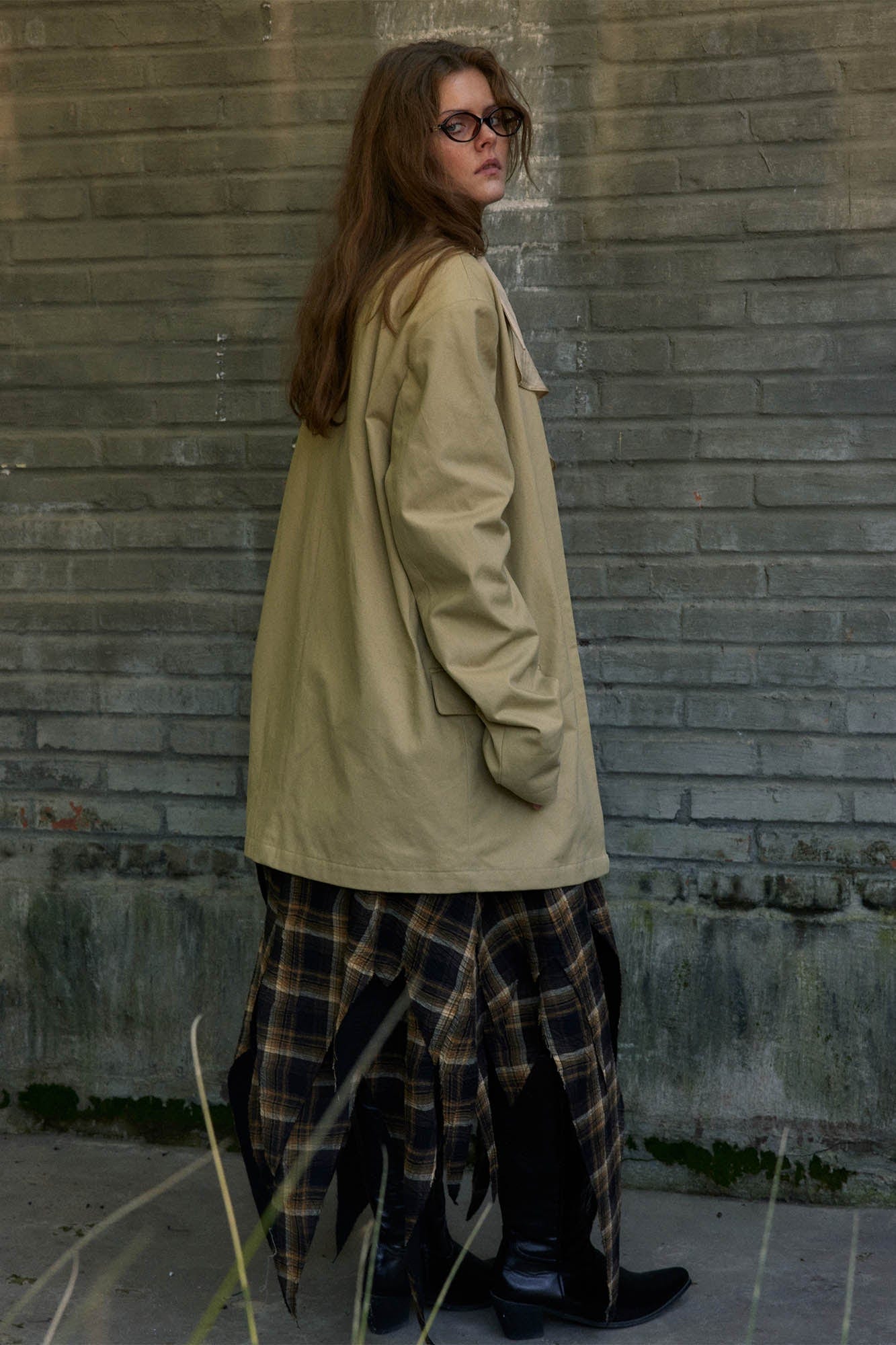 KADAKADA Regal Layered Ruffled Blazer, premium urban and streetwear designers apparel on PROJECTISR.com, KADAKADA