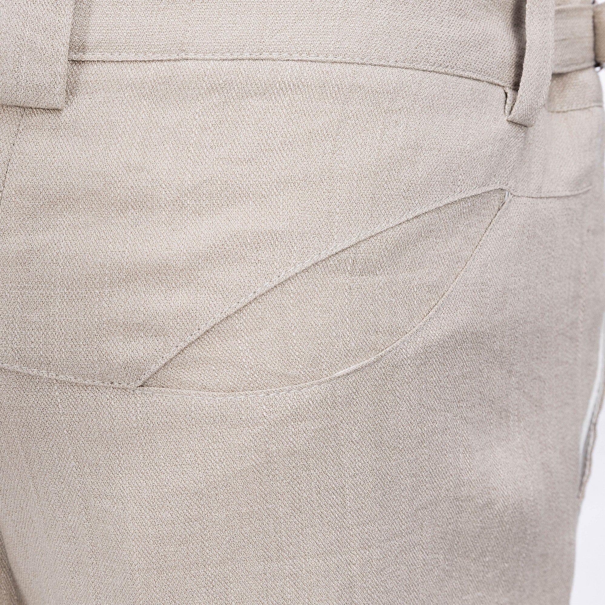 CATSSTAC Linen-Tencel Pleated Straight-Leg Trousers, premium urban and streetwear designers apparel on PROJECTISR.com, CATSSTAC