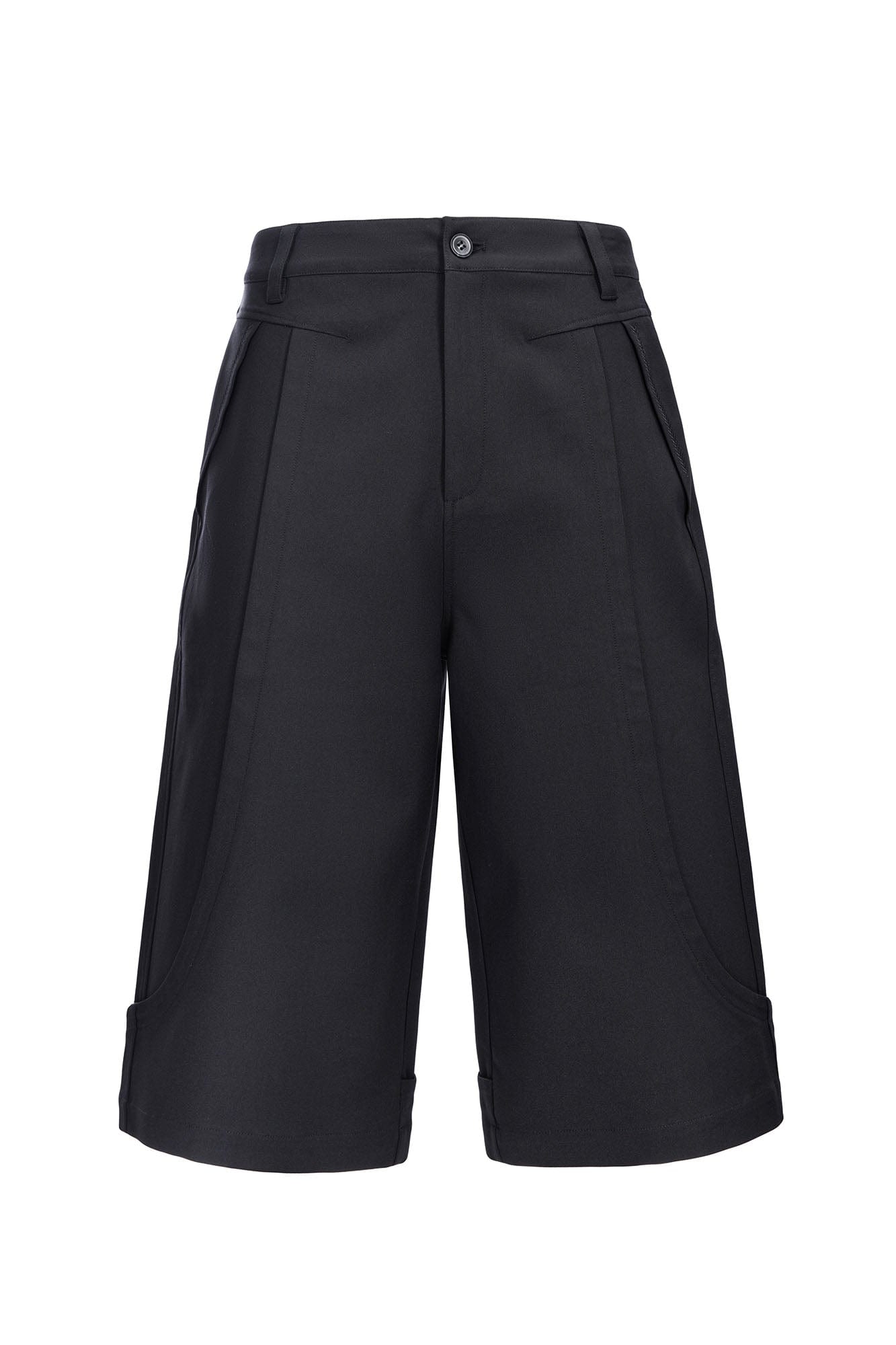CATSSTAC Essential Spliced Wool-Blend Capri Pants, premium urban and streetwear designers apparel on PROJECTISR.com, CATSSTAC