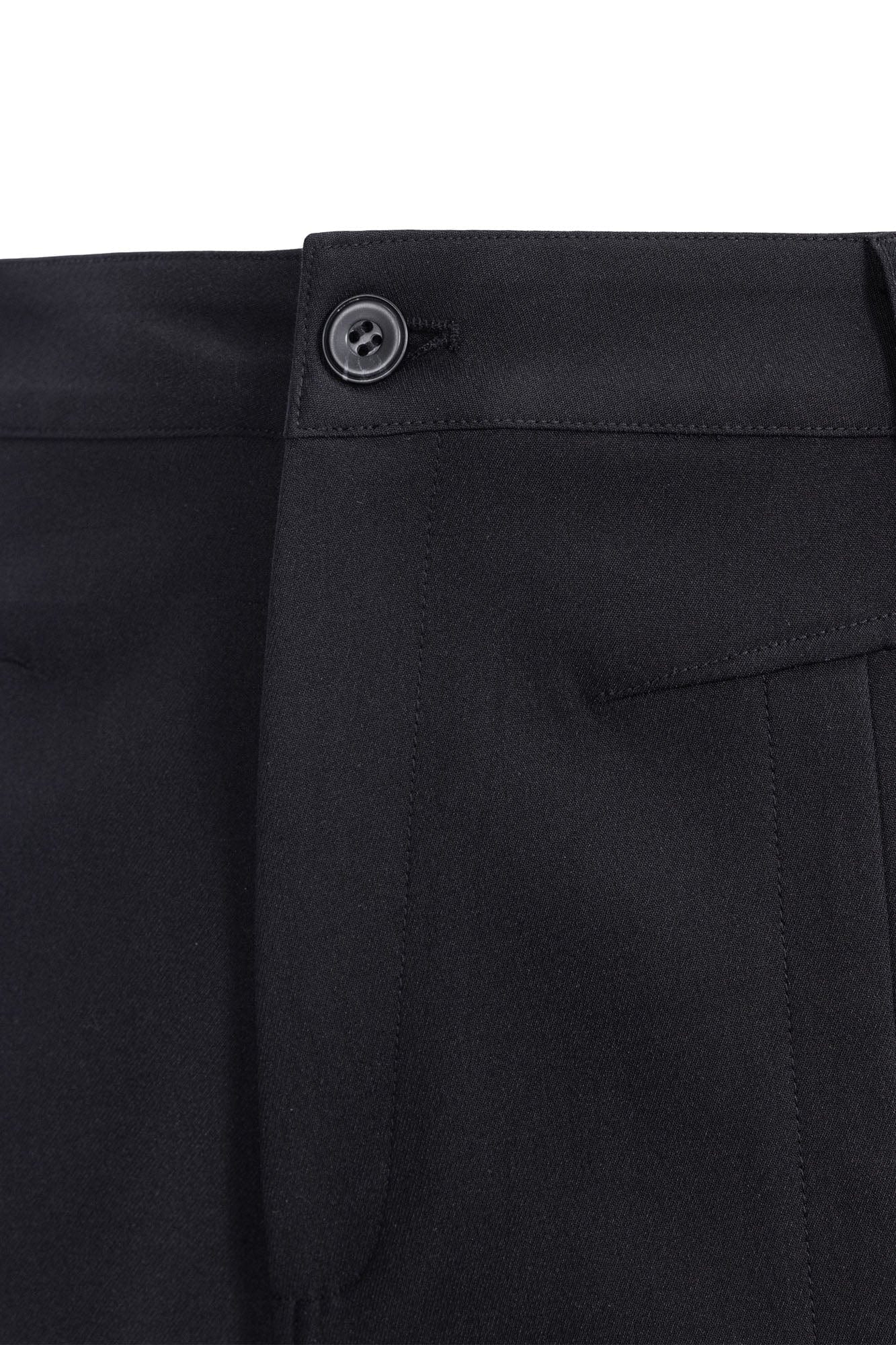 CATSSTAC Essential Spliced Wool-Blend Capri Pants, premium urban and streetwear designers apparel on PROJECTISR.com, CATSSTAC