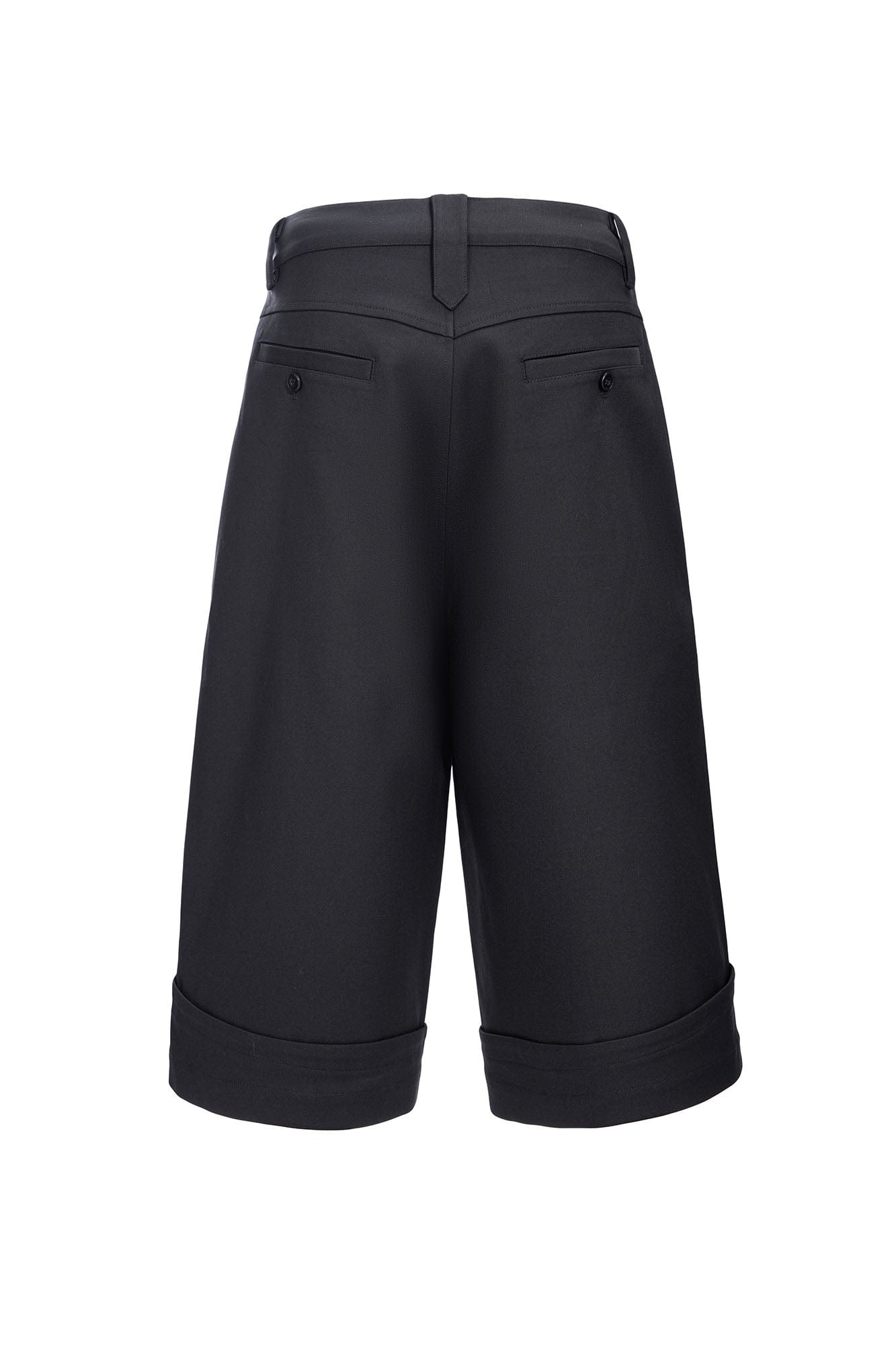 CATSSTAC Essential Spliced Wool-Blend Capri Pants, premium urban and streetwear designers apparel on PROJECTISR.com, CATSSTAC