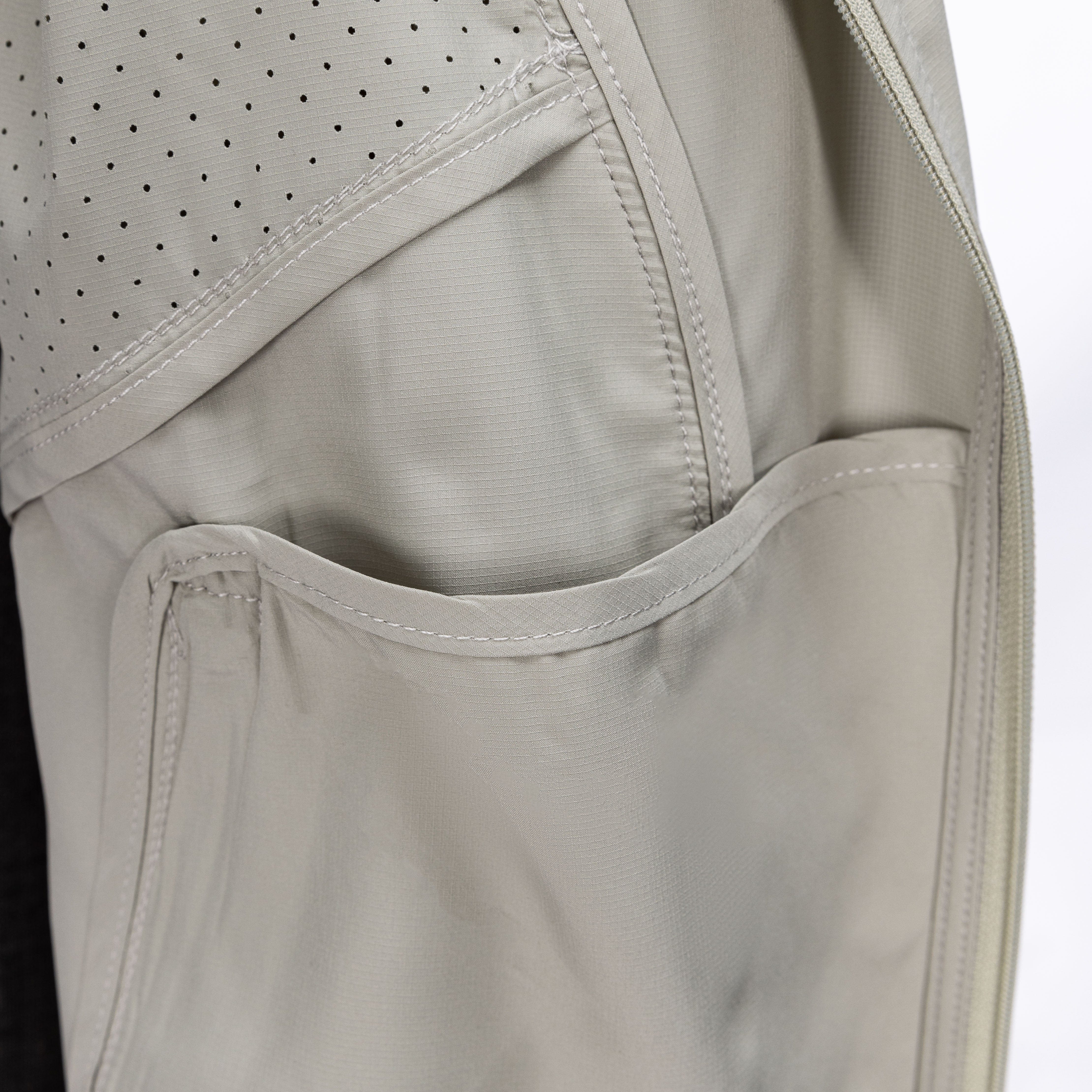 CATSSTAC Spliced Laser-Perforated Waterproof UV Production Hooded Jacket, premium urban and streetwear designers apparel on PROJECTISR.com, CATSSTAC