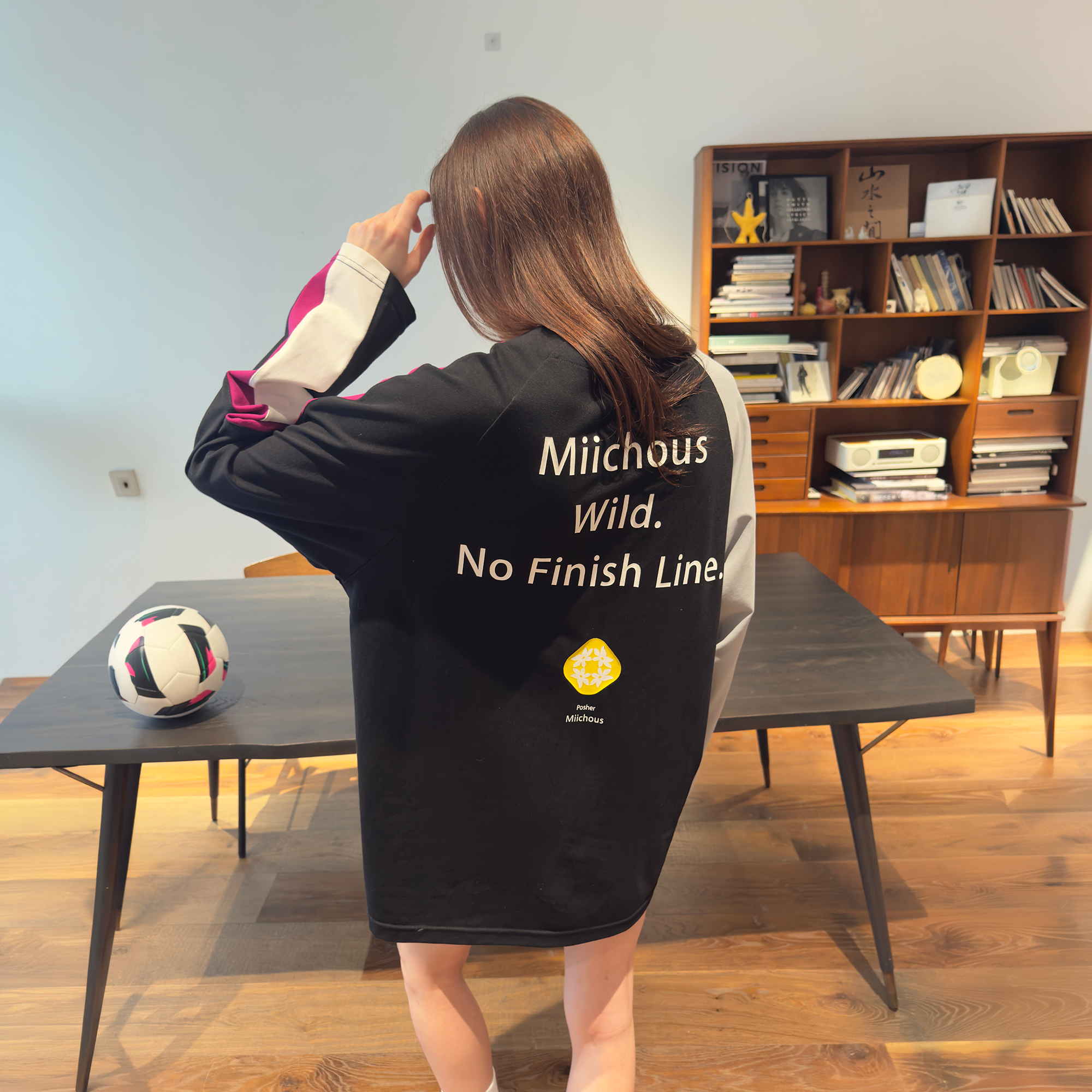 MIICHOUS Asymmetric Colorblocked Quick-Dry Long-Sleeve Tee, premium urban and streetwear designers apparel on PROJECTISR.com, MIICHOUS