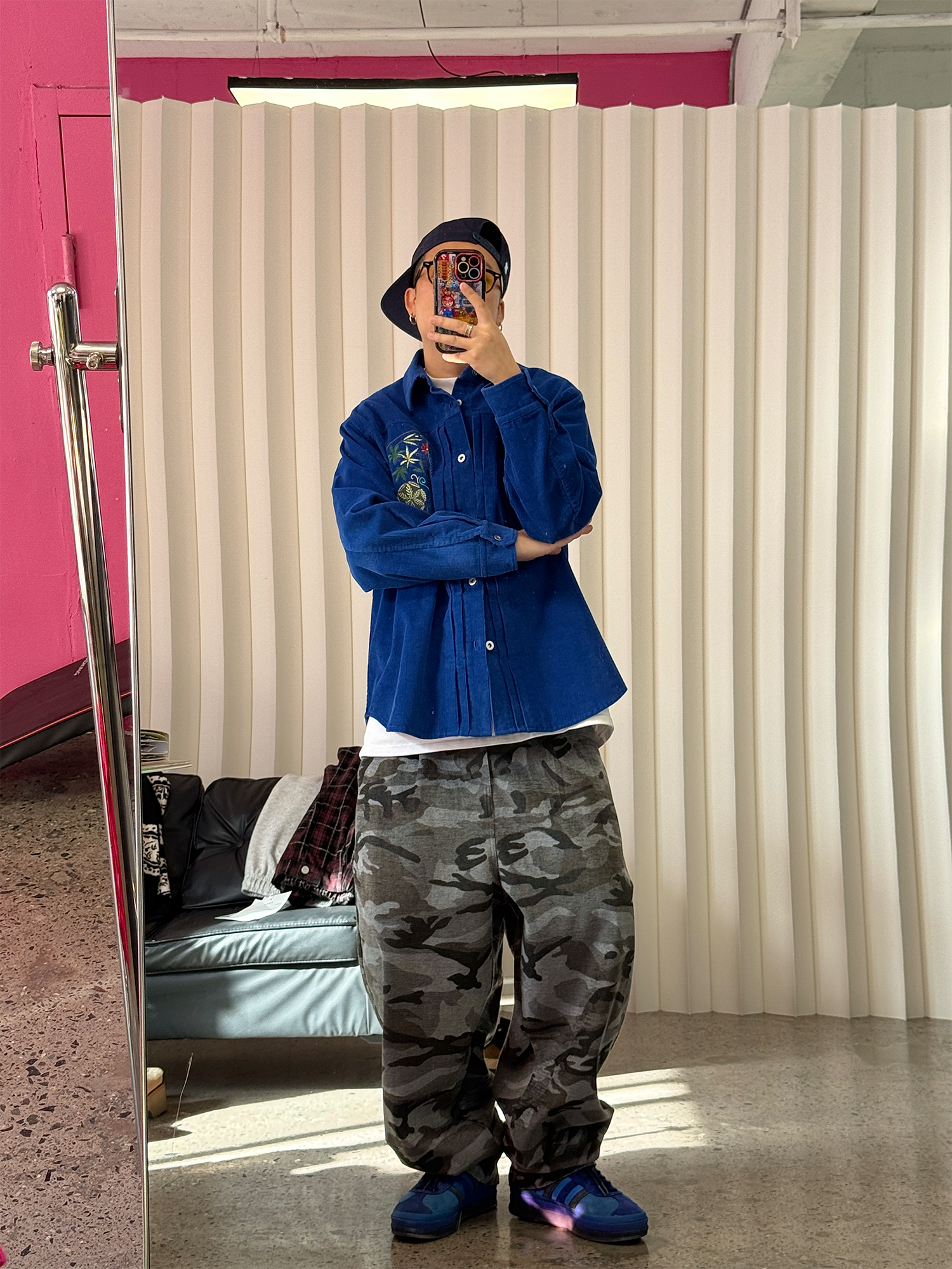 ME DA IGUAL Camo Elastic Waistband Tappered Pants, premium urban and streetwear designers apparel on PROJECTISR.com, ME DA IGUAL