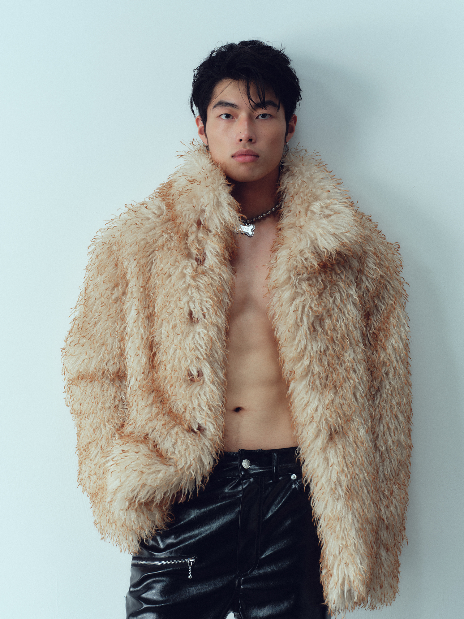 KADAKADA Ombre Faux Fur Jacket