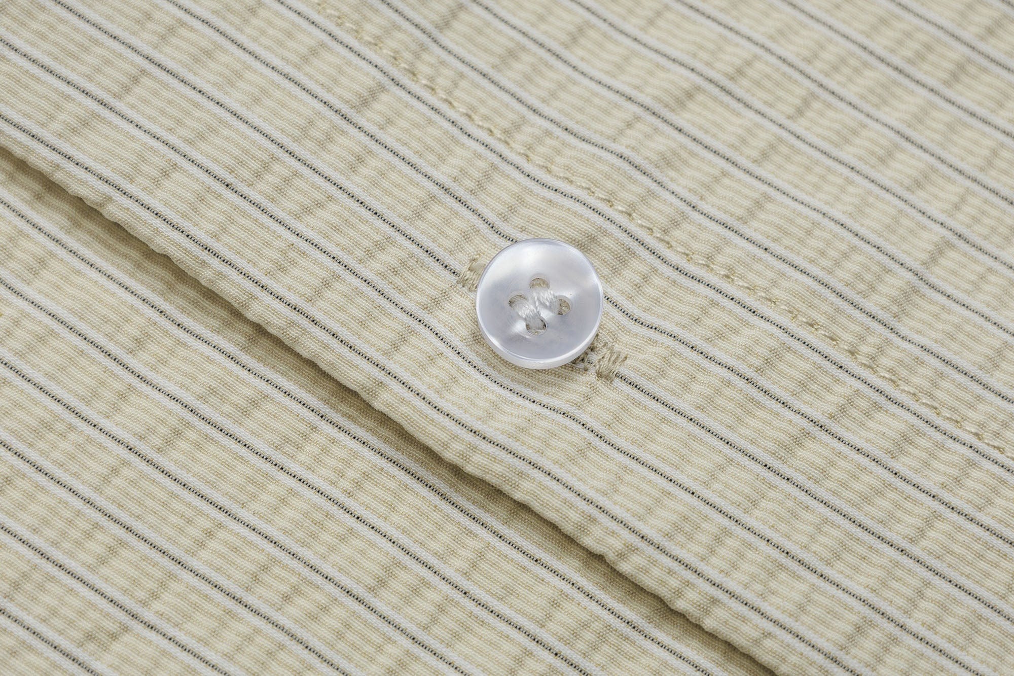 OVDY Striped Seersucker Half Shirt, premium urban and streetwear designers apparel on PROJECTISR.com, OVDY