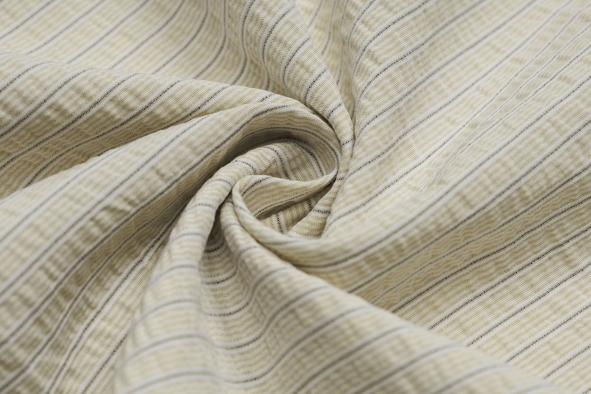 OVDY Striped Seersucker Half Shirt, premium urban and streetwear designers apparel on PROJECTISR.com, OVDY