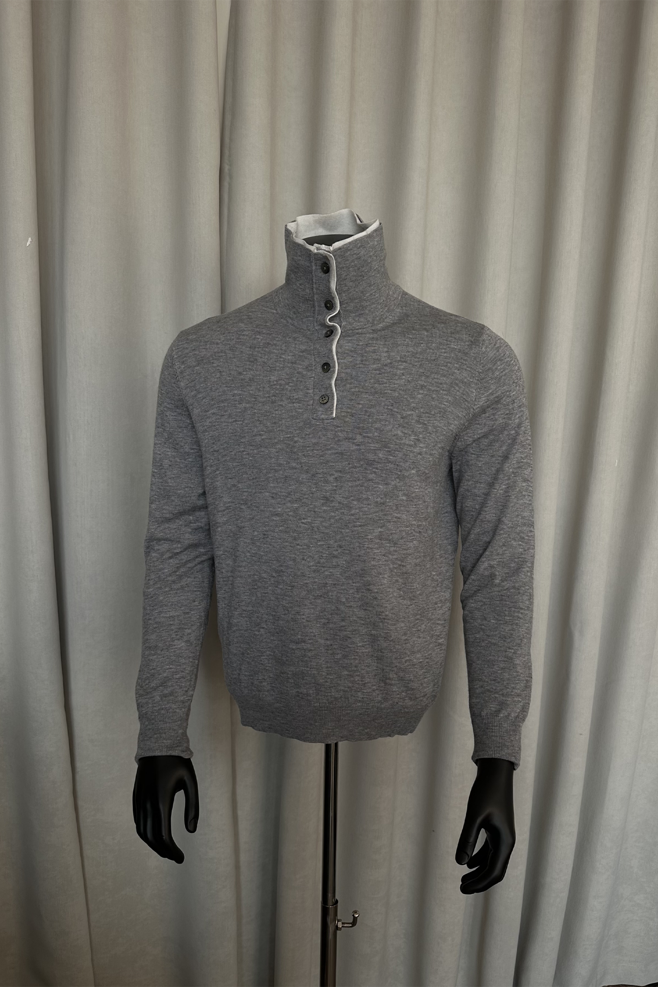 KREATE Double-Collar Wool-Blend Knit Polo, premium urban and streetwear designers apparel on PROJECTISR.com, KREATE