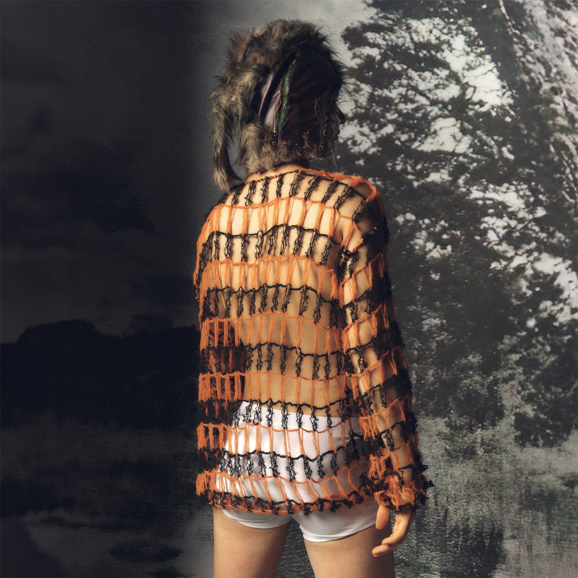 KADAKADA Hollow Mesh Handcrafted Sweater, premium urban and streetwear designers apparel on PROJECTISR.com, KADAKADA