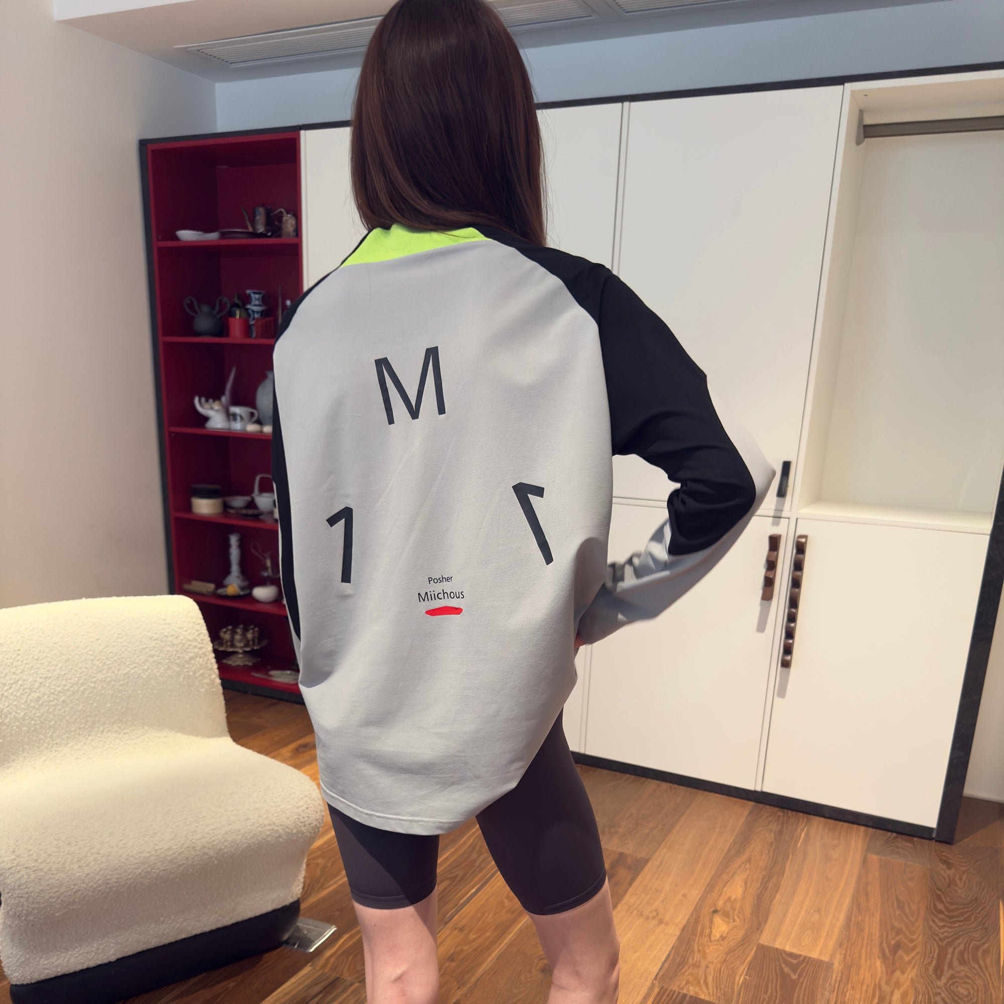 MIICHOUS Neon Quick-Dry Long-Sleeve Tee, premium urban and streetwear designers apparel on PROJECTISR.com, MIICHOUS