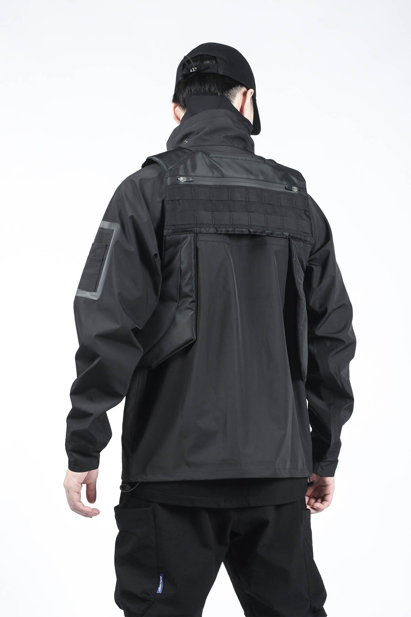 SILENSTORM Asymmetrical Multi-Pocket Tactical Vest, premium urban and streetwear designers apparel on PROJECTISR.com, SILENSTORM