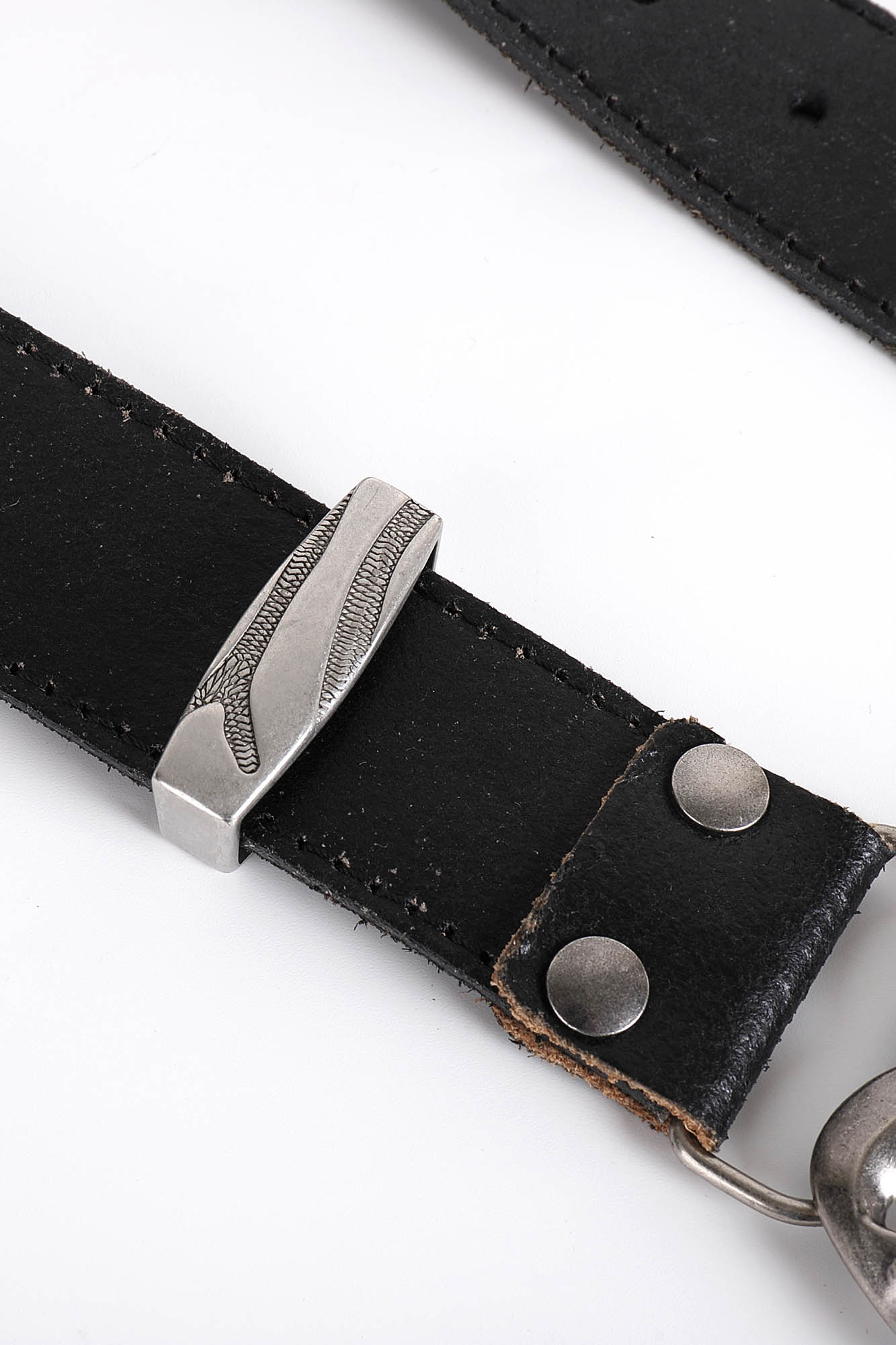 DND4DES Studded Rhinestone Carved Buckle Leather Belt, premium urban and streetwear designers apparel on PROJECTISR.com, DND4DES