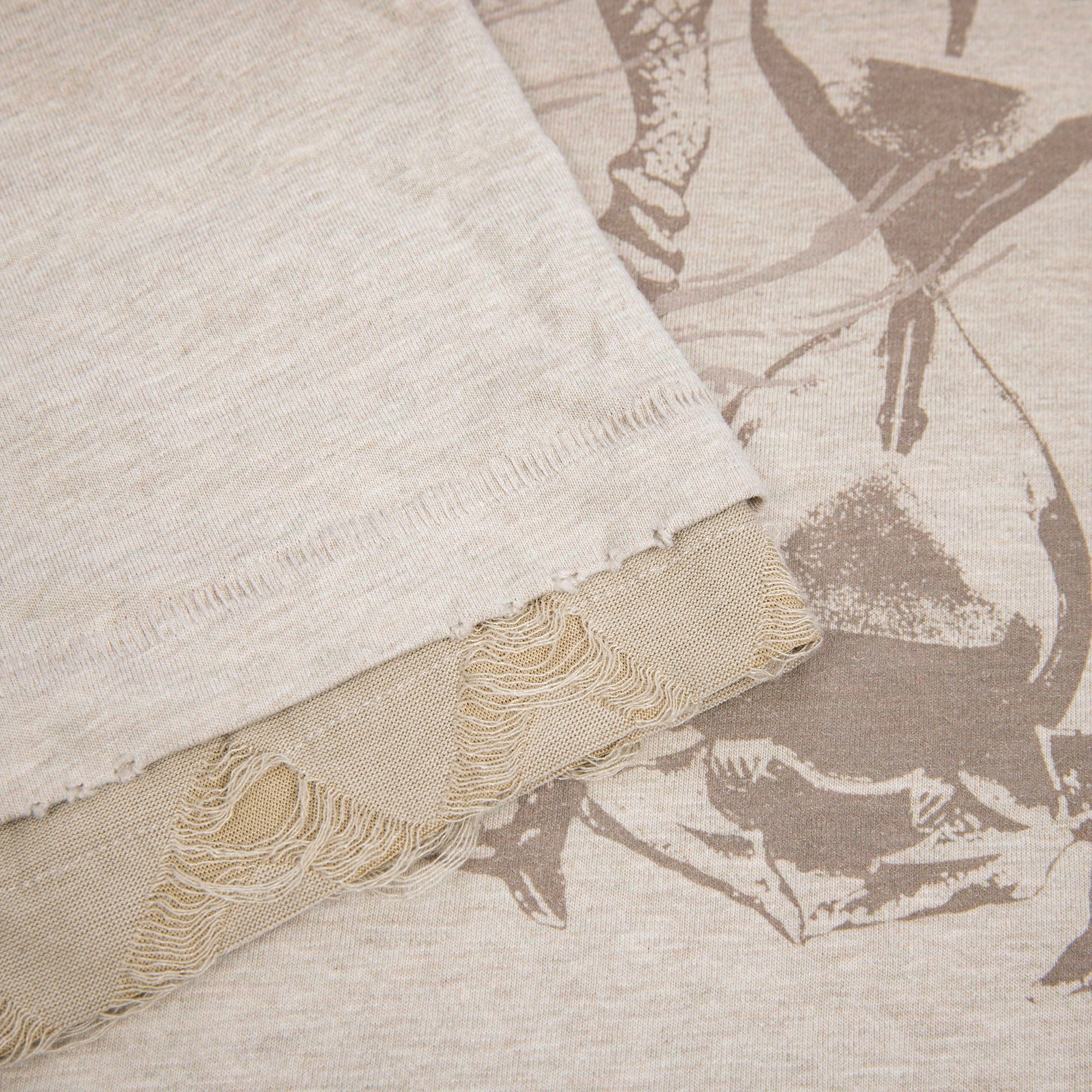 ESAIAS Hourglass Washed Gradient Raw-Edge T-Shirt, premium urban and streetwear designers apparel on PROJECTISR.com, ESAIAS