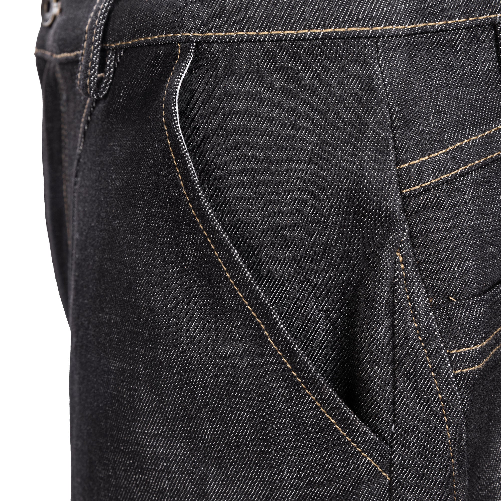 CATSSTAC Retro Curved Seam Panel Raw Jeans, premium urban and streetwear designers apparel on PROJECTISR.com, CATSSTAC