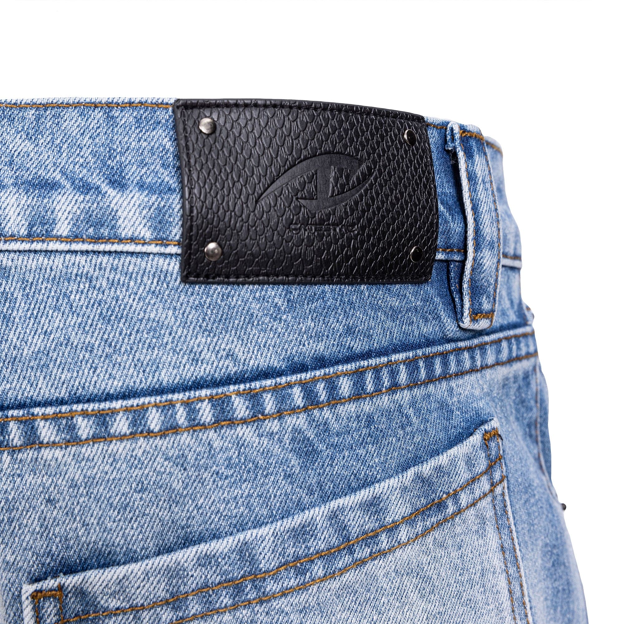 CATSSTAC Frost-Washed Wide-Leg Flared Jeans, premium urban and streetwear designers apparel on PROJECTISR.com, CATSSTAC
