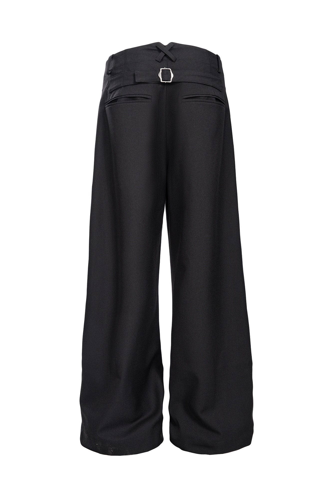 CATSSTAC Classic Pleated Wide-Leg Trousers, premium urban and streetwear designers apparel on PROJECTISR.com, CATSSTAC